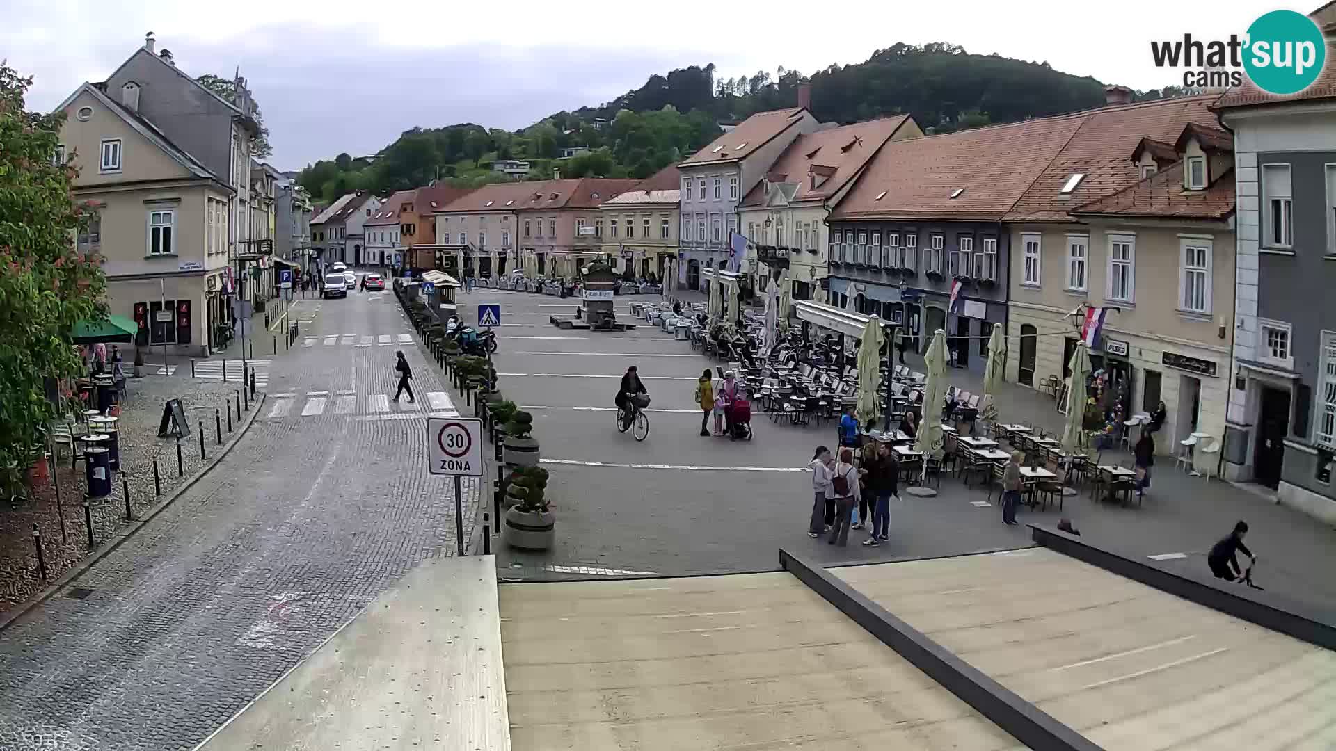 Samobor – Plaza central dedicado al rey Tomislav