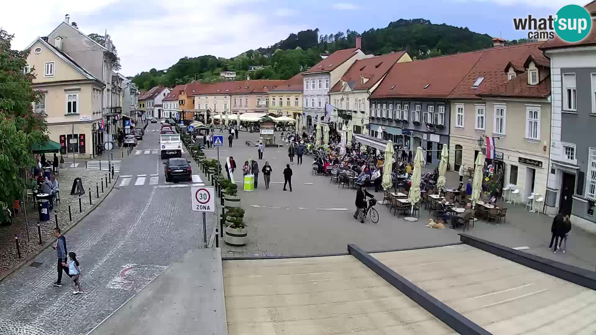 Samobor – Piazza centrale dedicata a re Tomislav