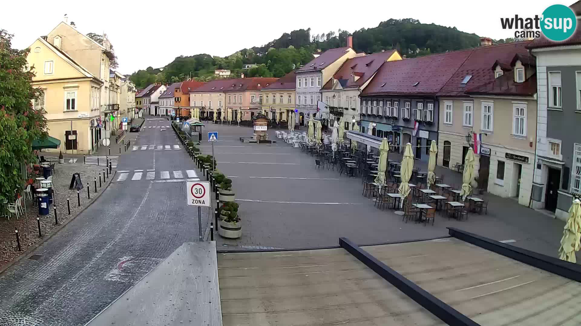 Samobor – Plaza central dedicado al rey Tomislav