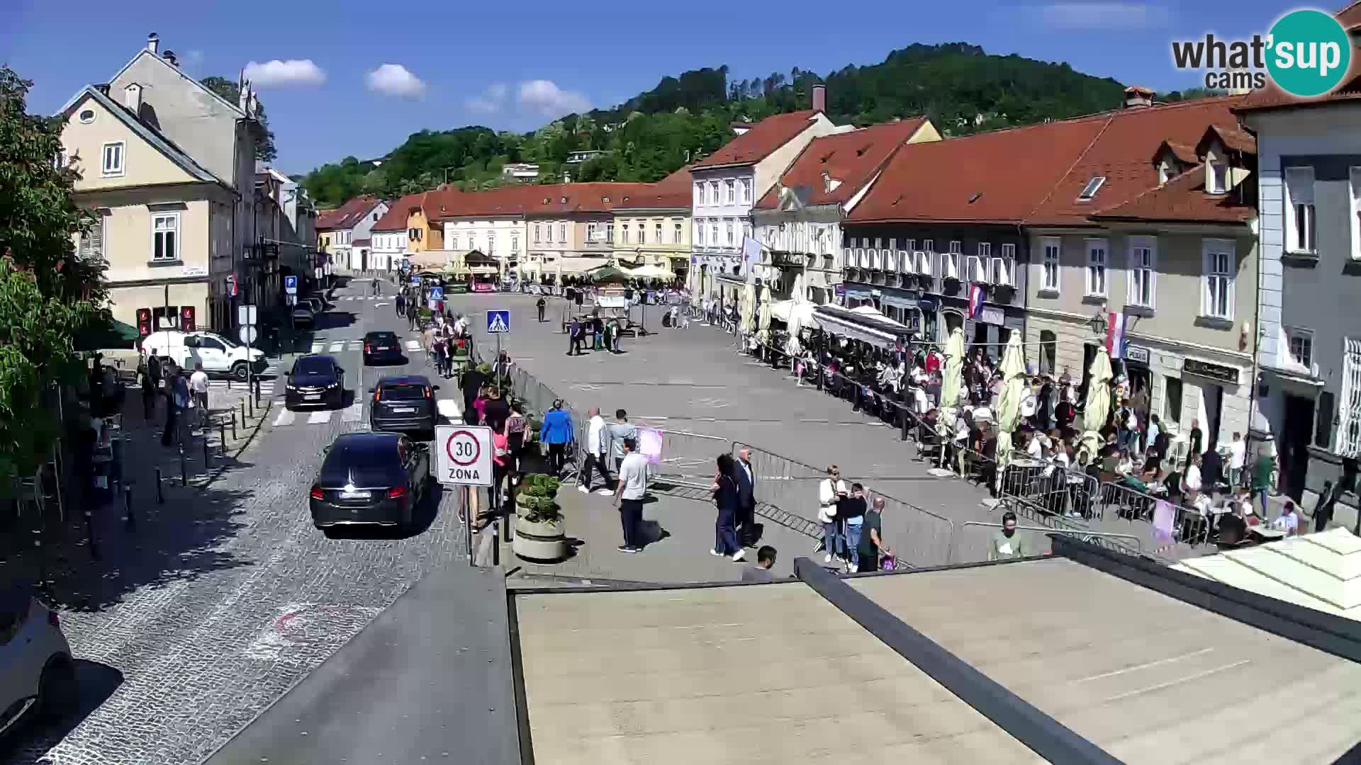 Samobor – Plaza central dedicado al rey Tomislav