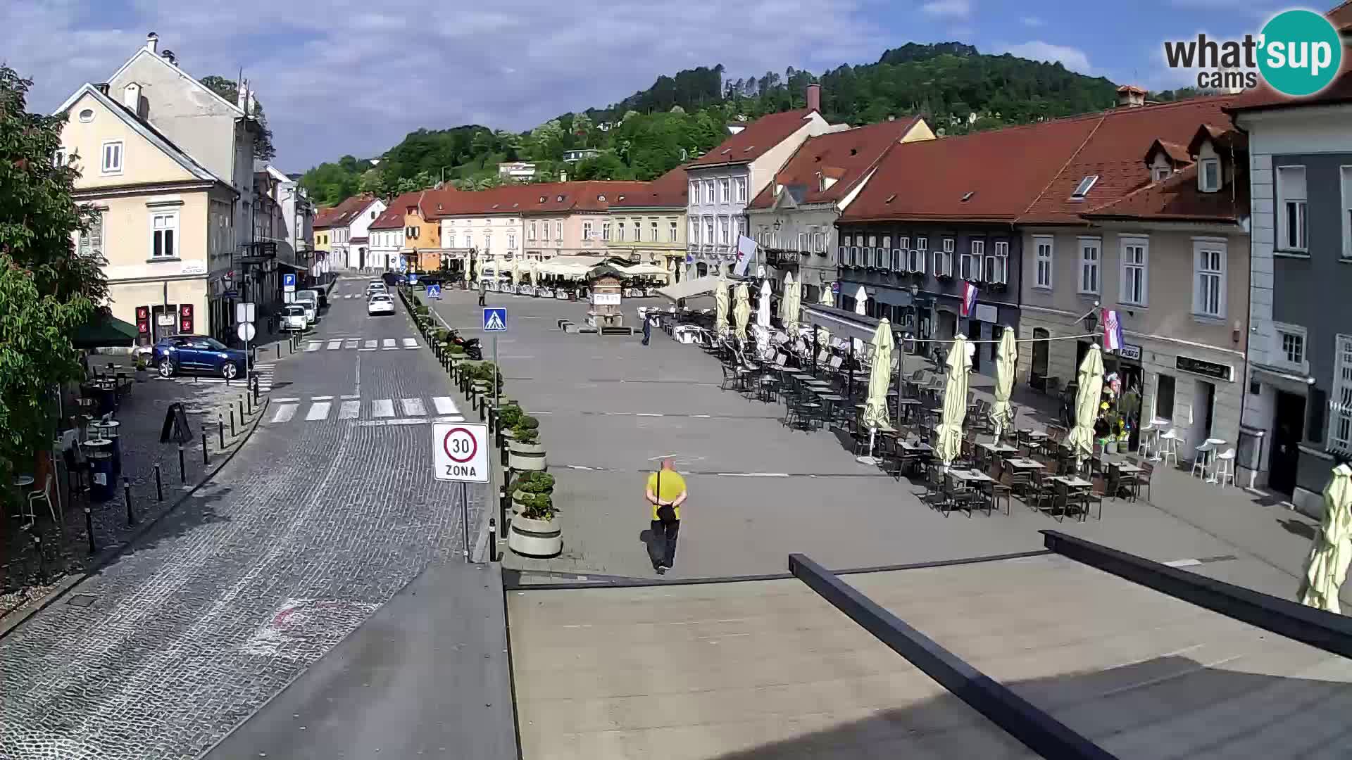 Samobor – Plaza central dedicado al rey Tomislav