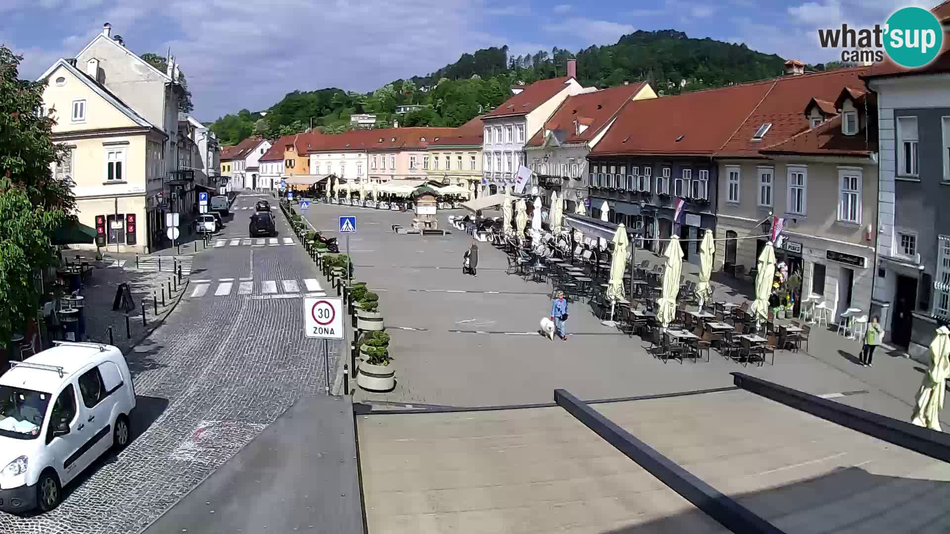 Samobor – Plaza central dedicado al rey Tomislav