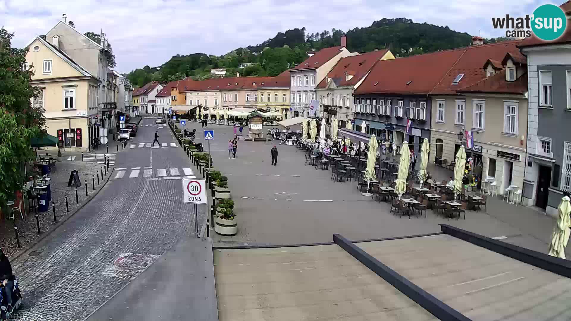 Samobor – Plaza central dedicado al rey Tomislav
