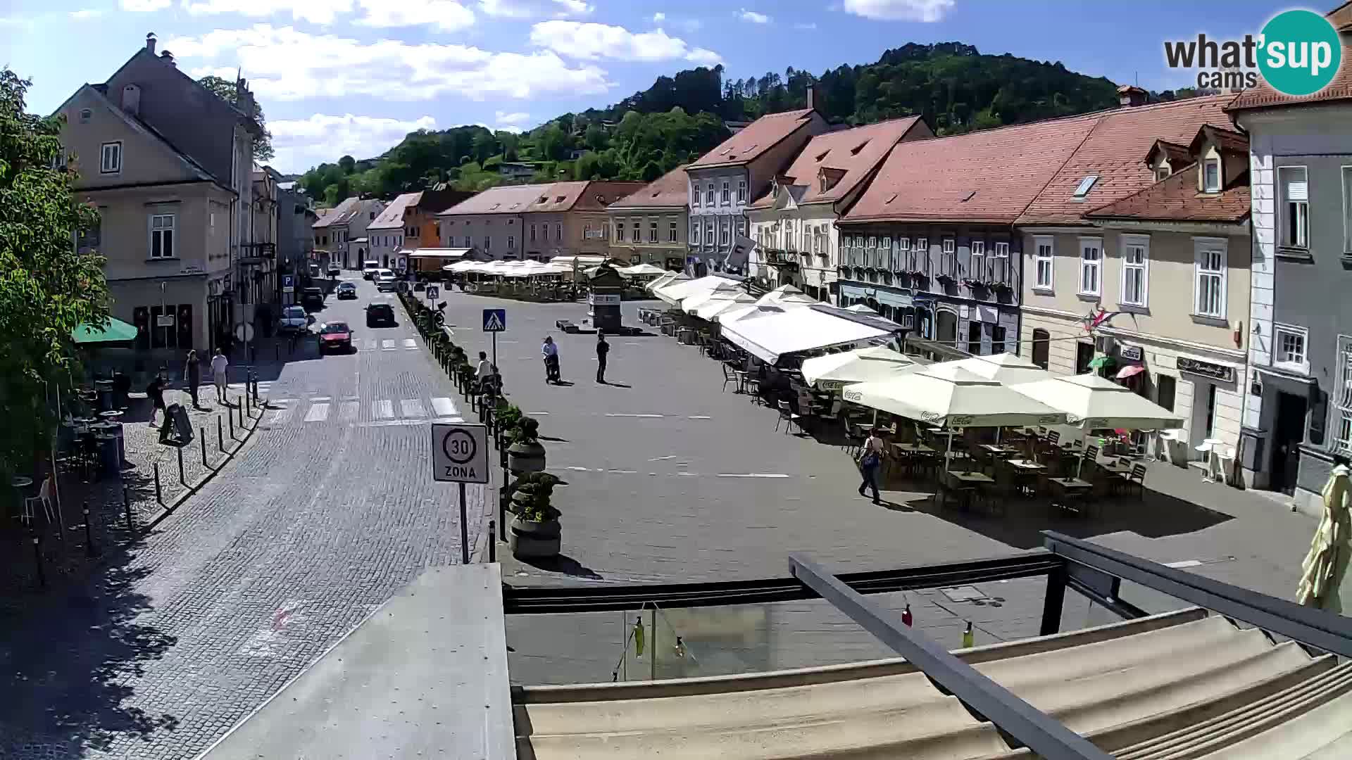 Samobor – Piazza centrale dedicata a re Tomislav