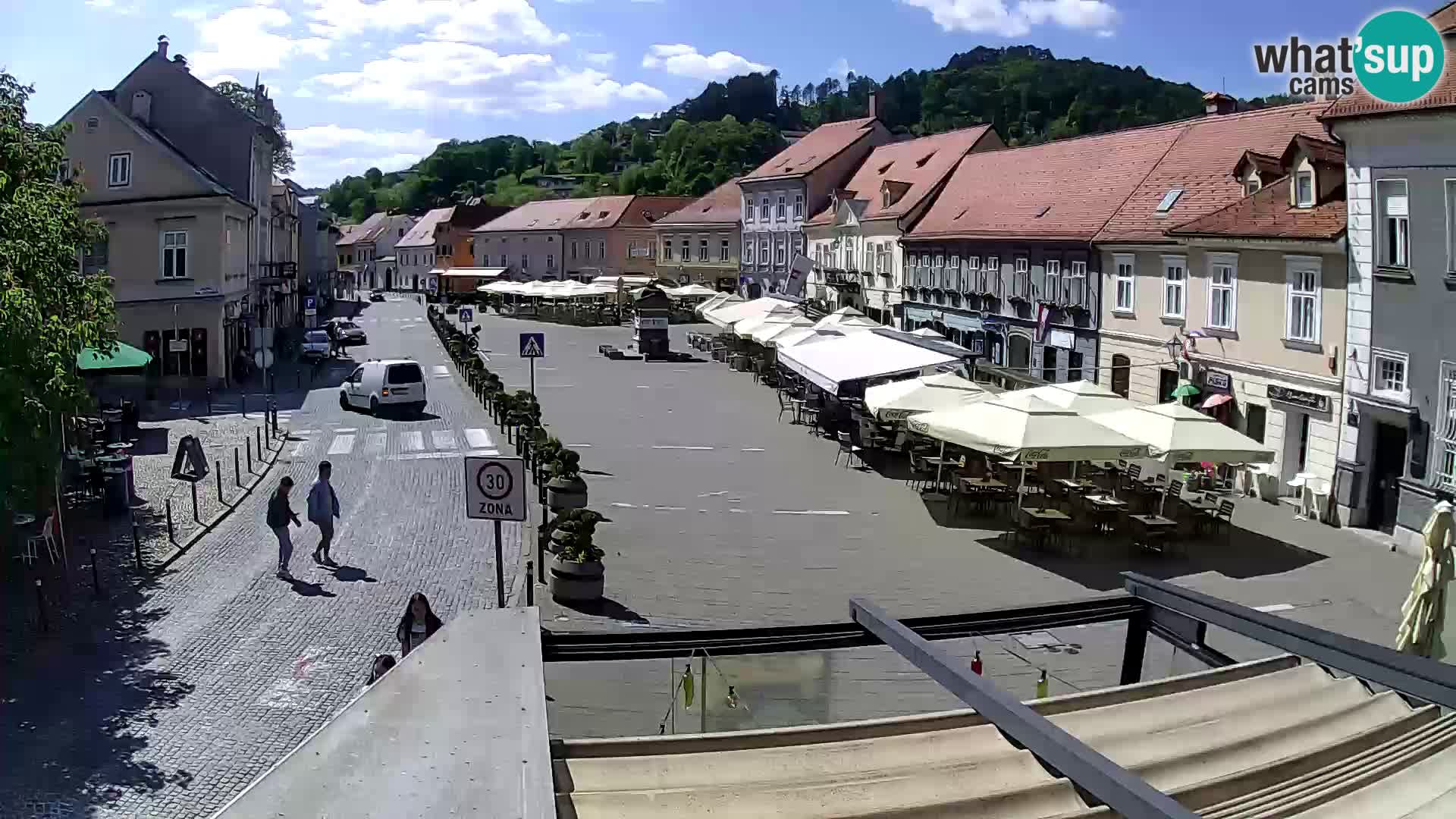 Samobor – Plaza central dedicado al rey Tomislav