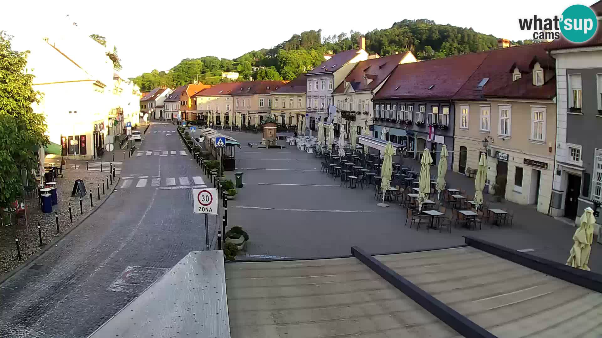 Samobor – Zentralen Platz von König Tomislav gewidmet