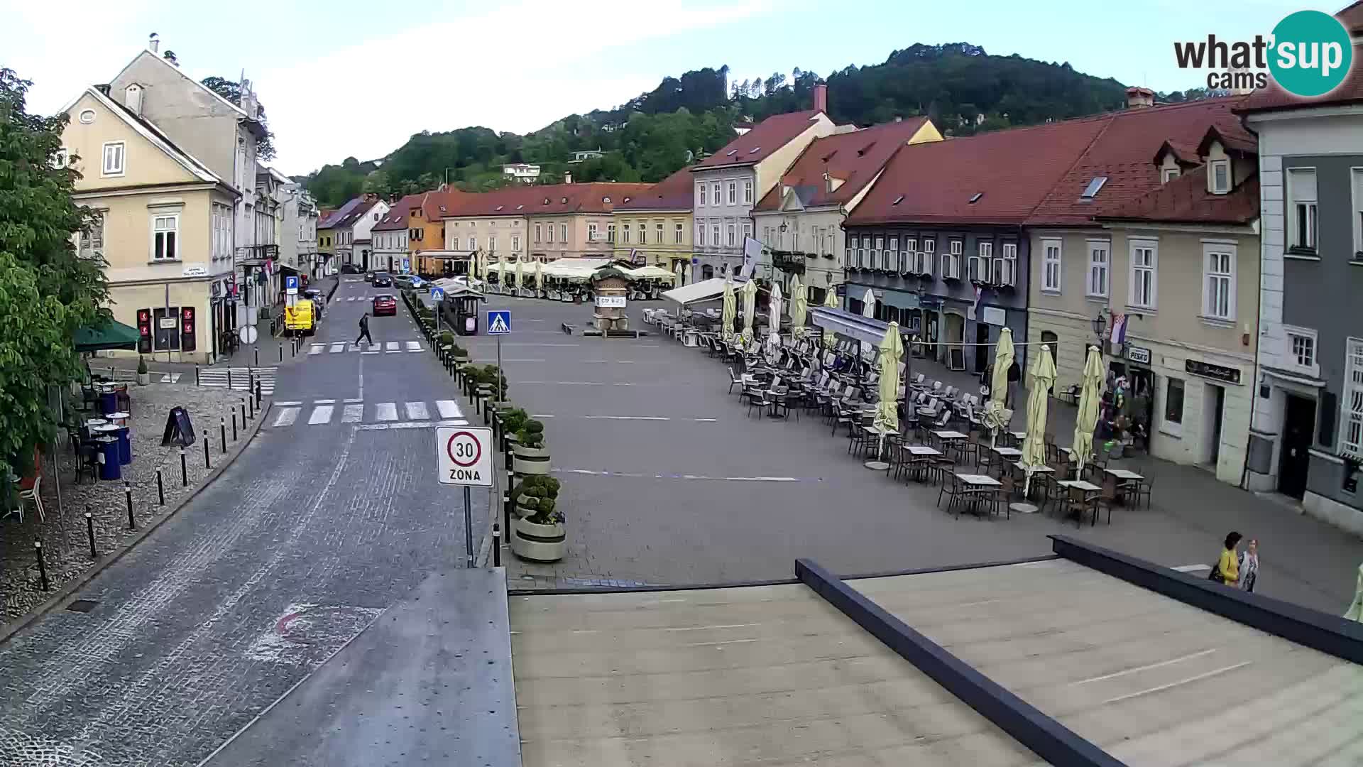 Samobor – Piazza centrale dedicata a re Tomislav
