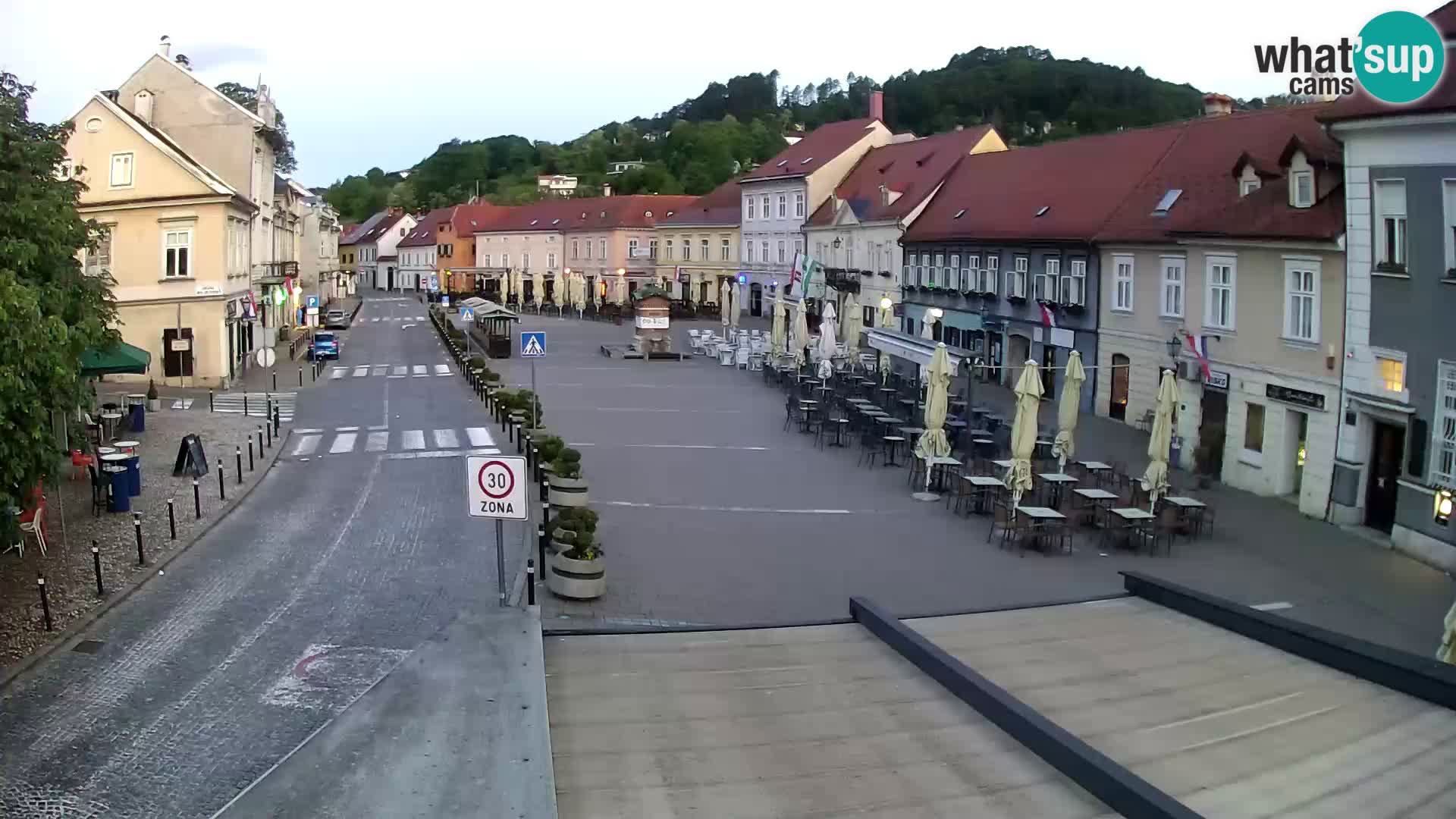 Samobor – Piazza centrale dedicata a re Tomislav