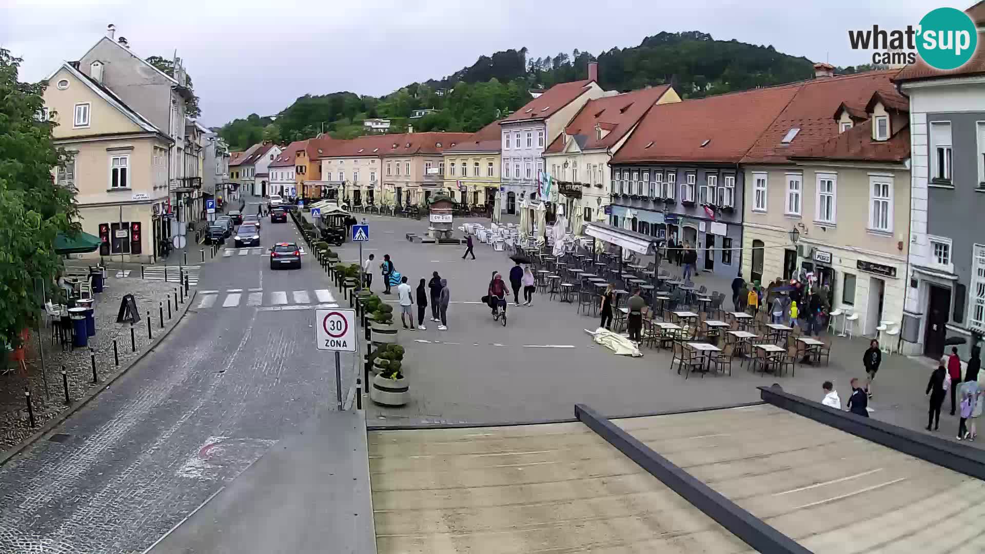 Samobor – Plaza central dedicado al rey Tomislav