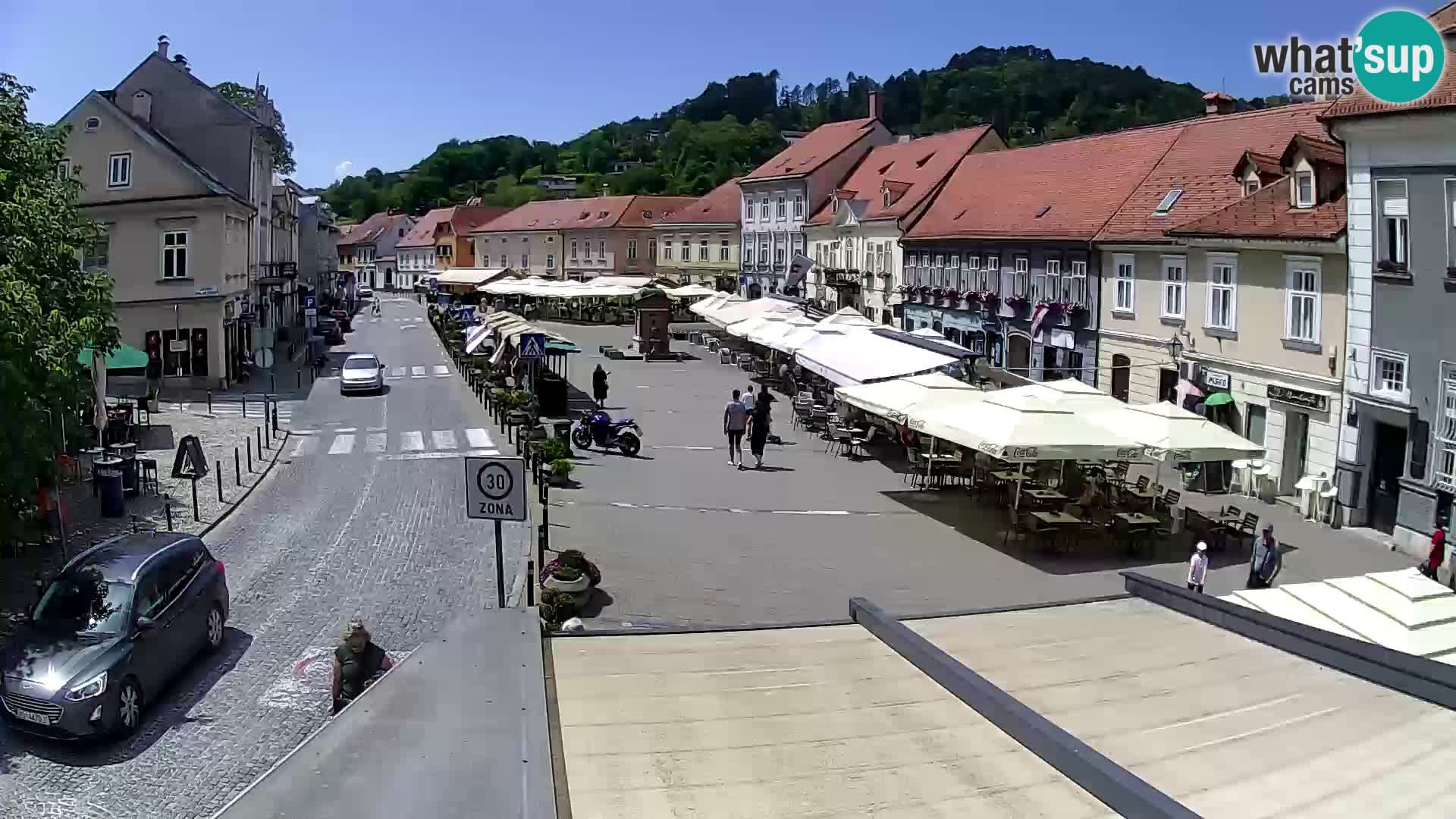 Samobor – Piazza centrale dedicata a re Tomislav