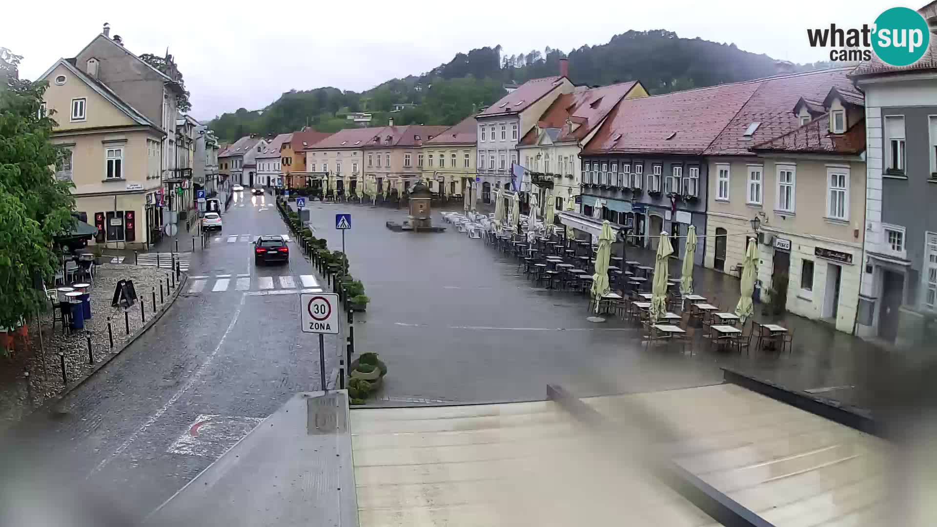 Samobor – Plaza central dedicado al rey Tomislav