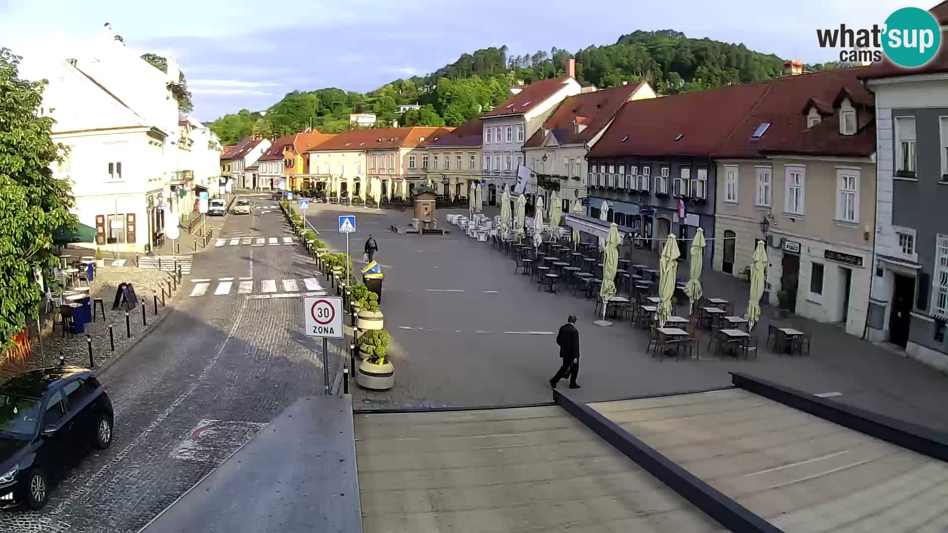 Samobor – Plaza central dedicado al rey Tomislav