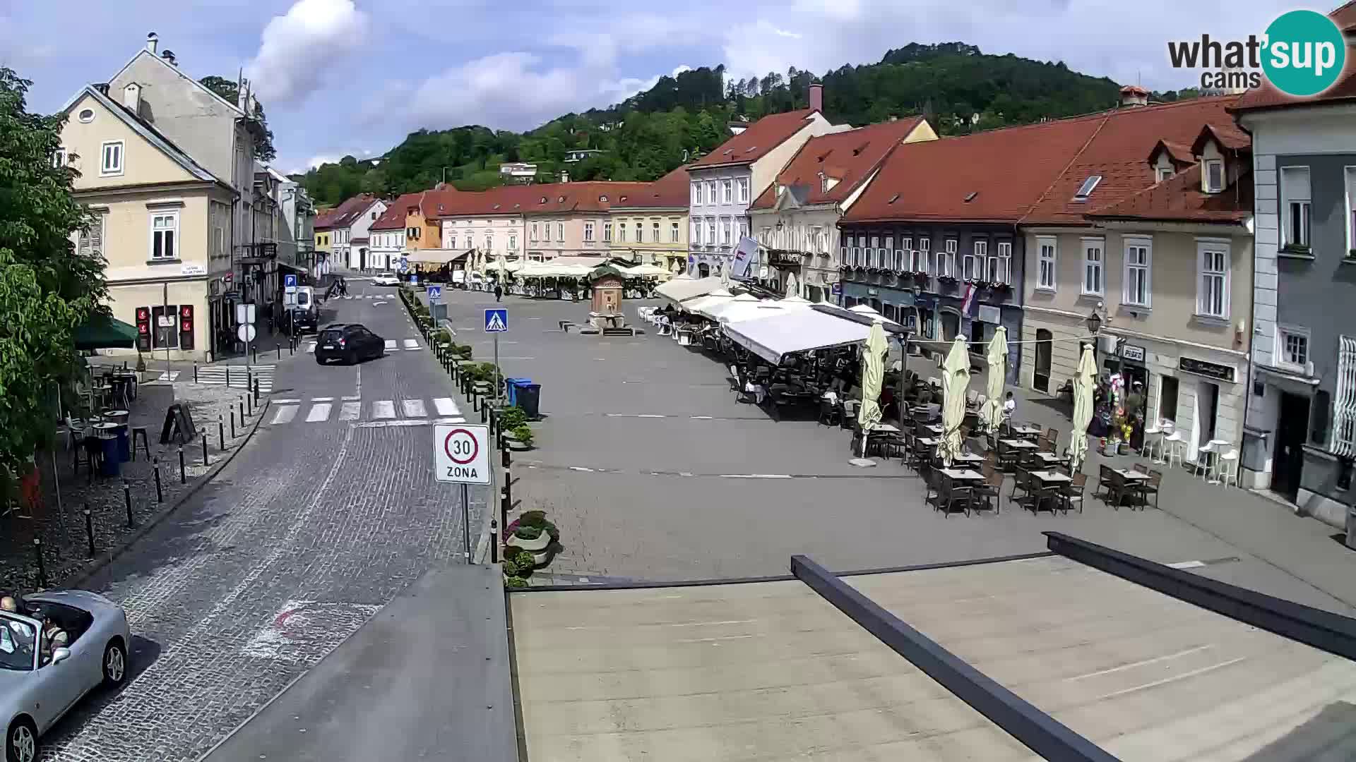 Samobor – Plaza central dedicado al rey Tomislav