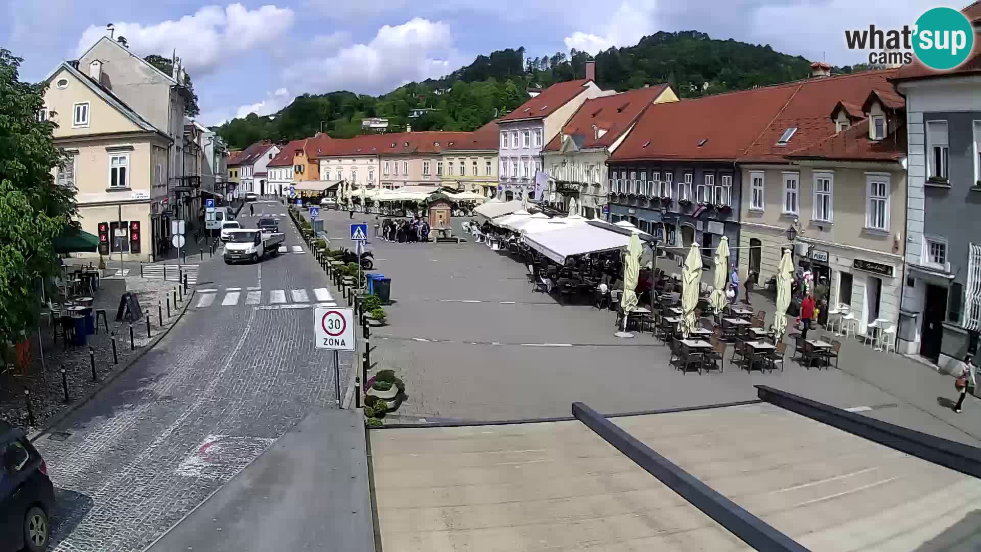 Samobor – Piazza centrale dedicata a re Tomislav