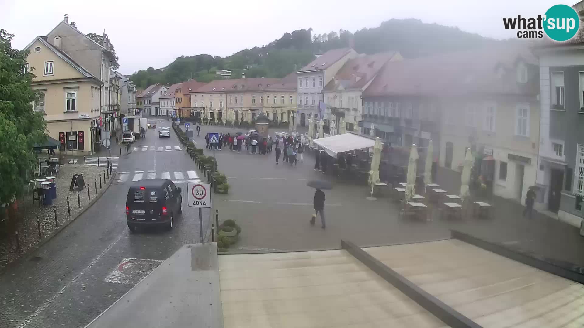 Samobor – Piazza centrale dedicata a re Tomislav