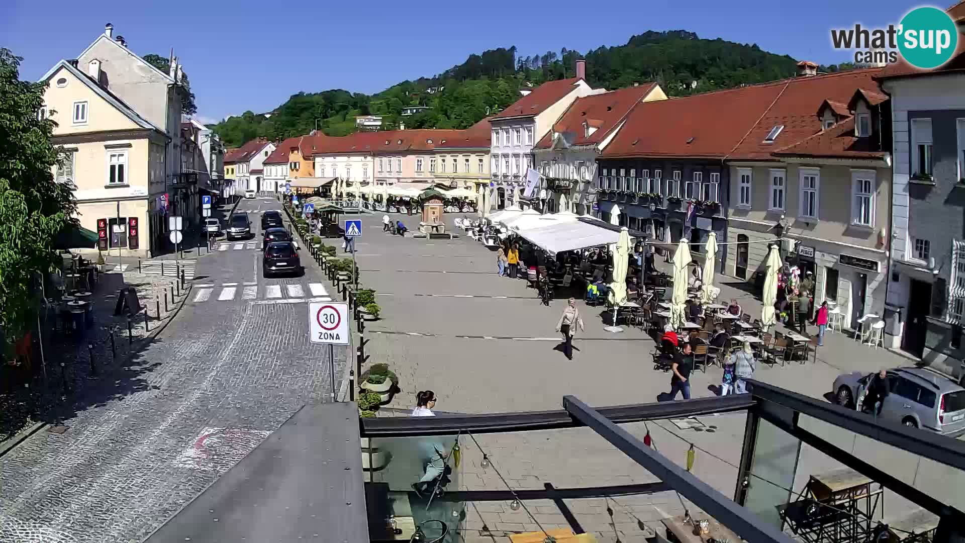 Samobor – Plaza central dedicado al rey Tomislav