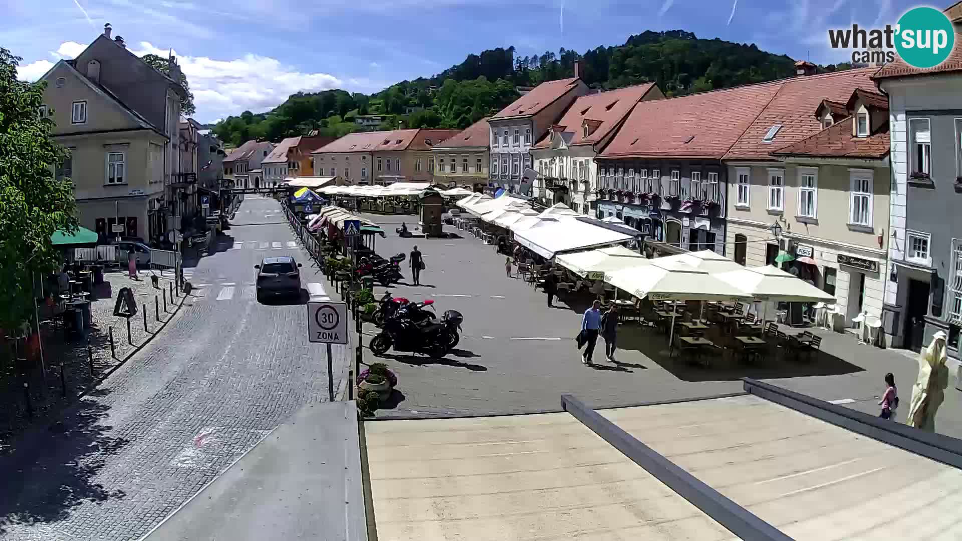 Samobor – Zentralen Platz von König Tomislav gewidmet