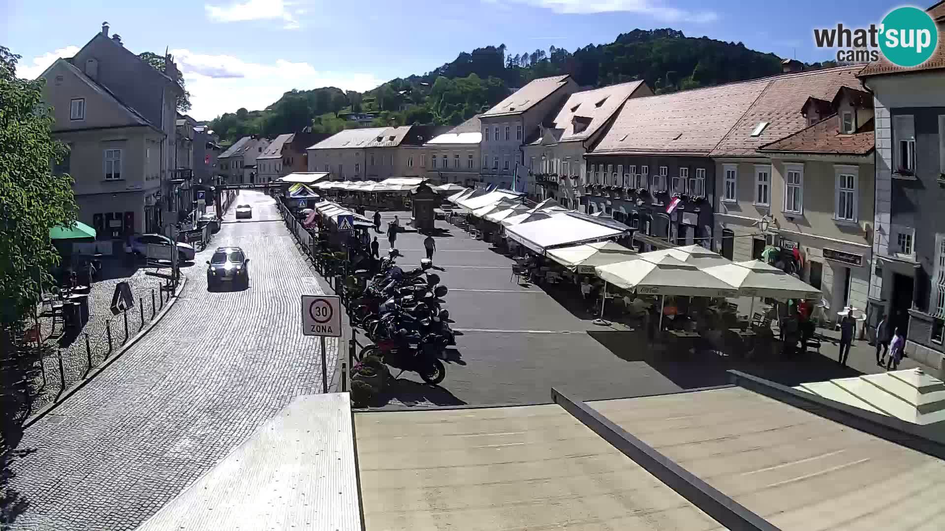 Samobor – Piazza centrale dedicata a re Tomislav