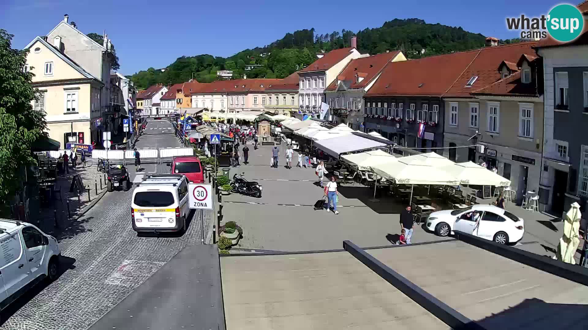 Samobor – Zentralen Platz von König Tomislav gewidmet