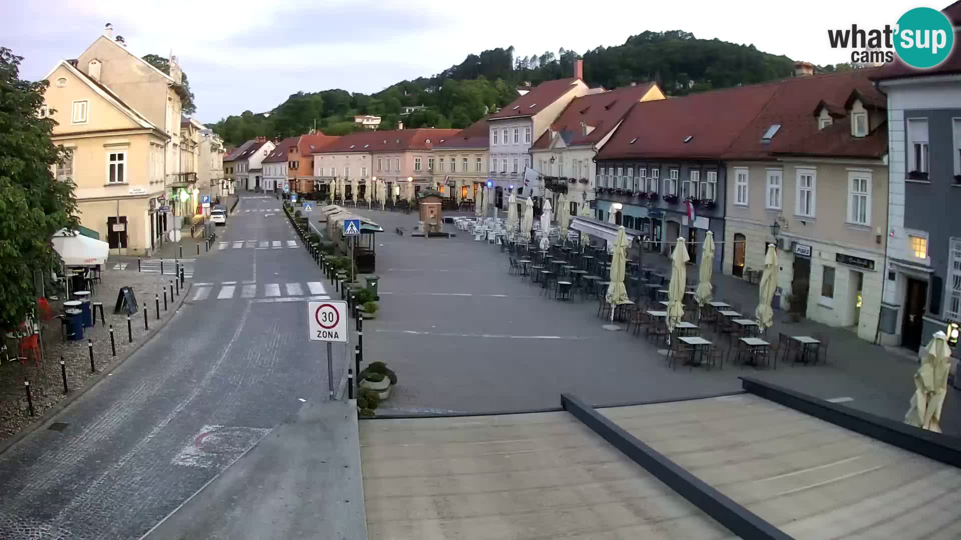 Samobor – Plaza central dedicado al rey Tomislav