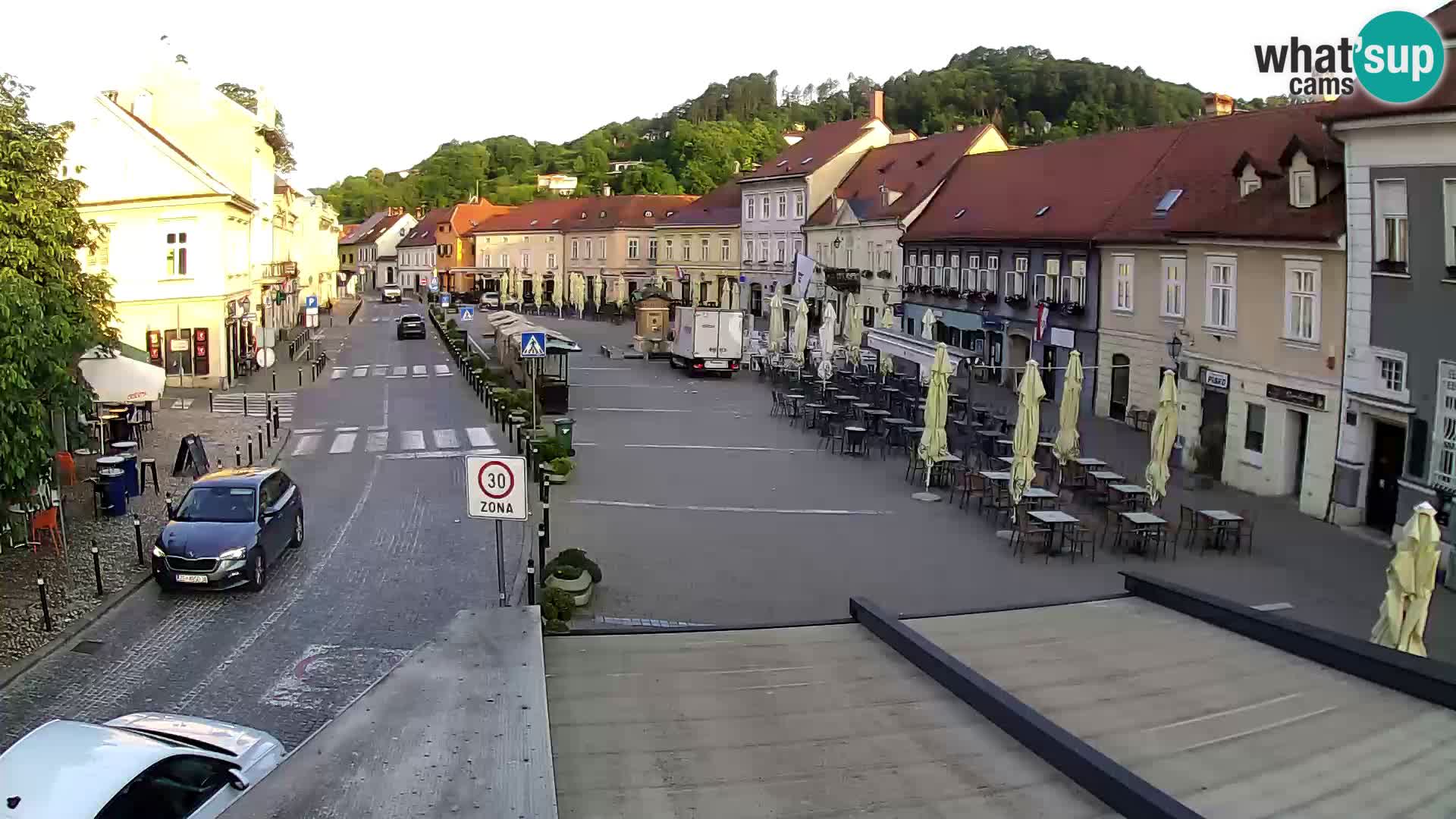Samobor – Zentralen Platz von König Tomislav gewidmet