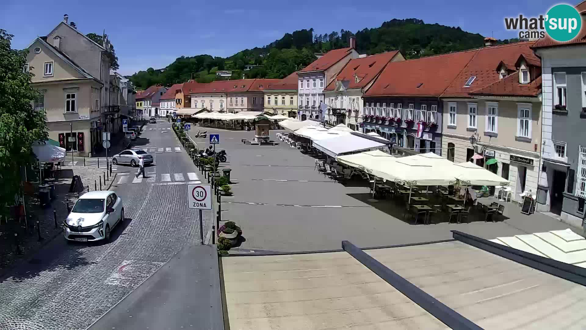 Samobor – Plaza central dedicado al rey Tomislav