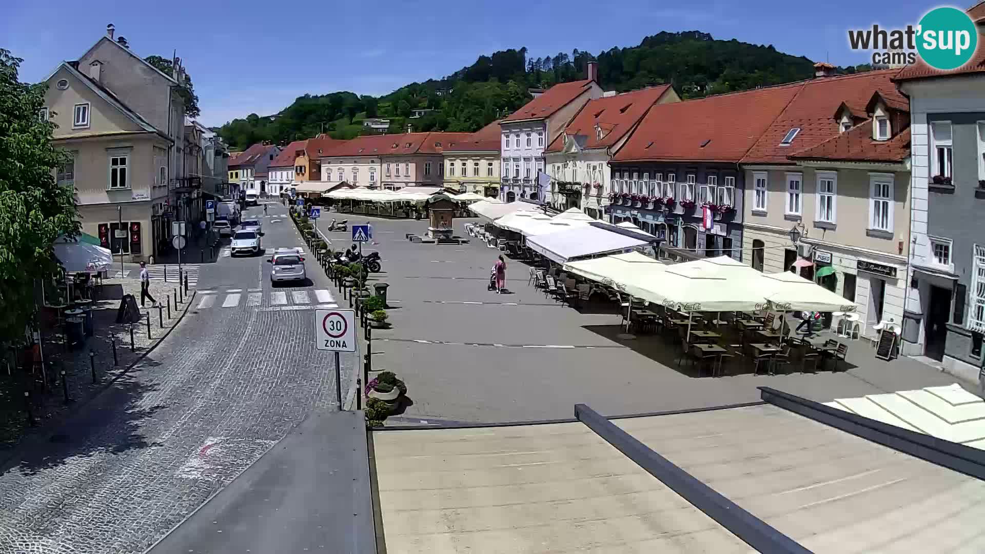 Samobor – Plaza central dedicado al rey Tomislav