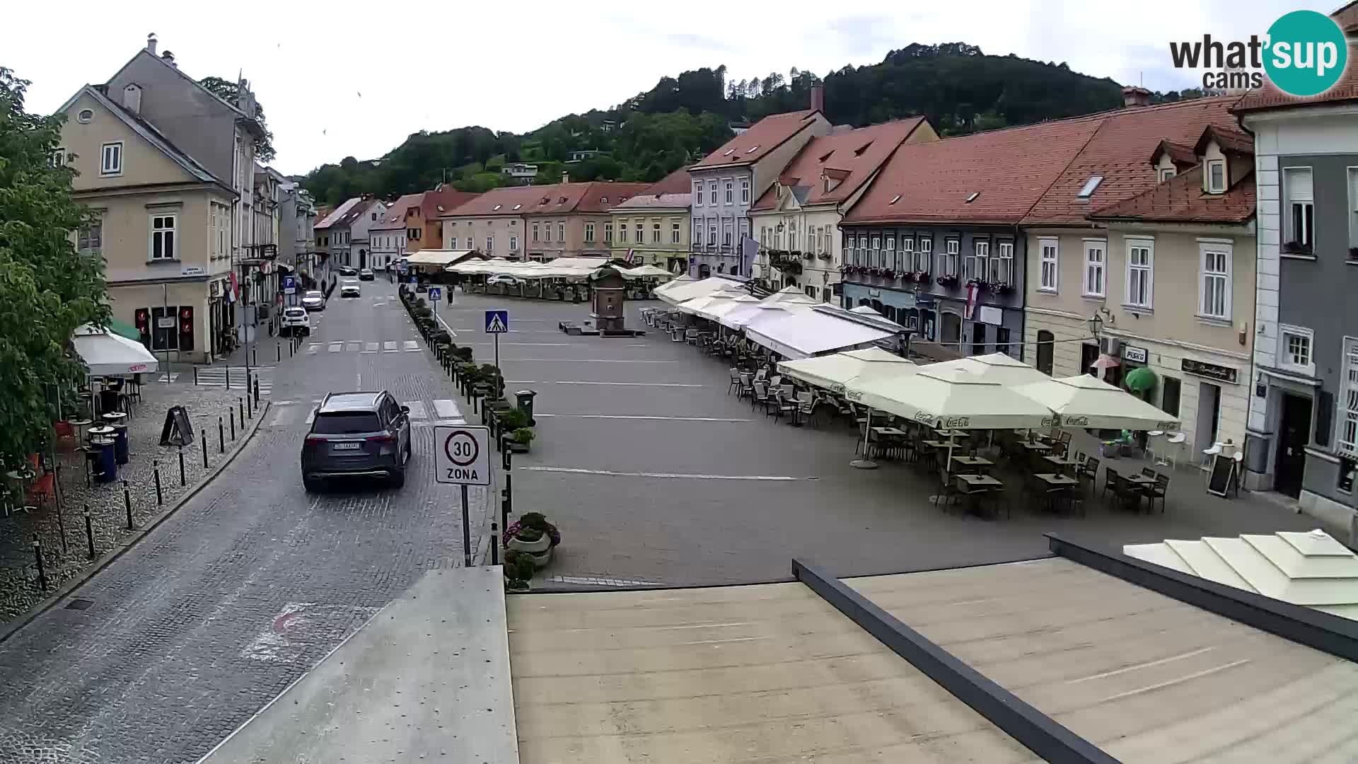 Samobor – Zentralen Platz von König Tomislav gewidmet