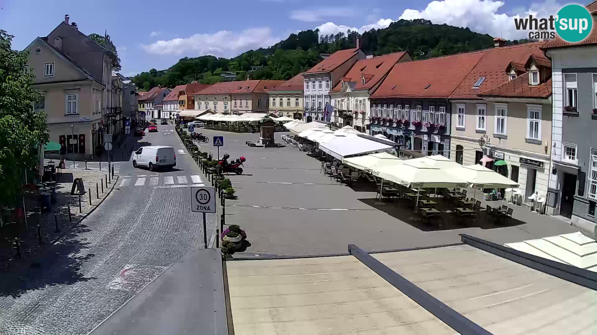 Samobor – Zentralen Platz von König Tomislav gewidmet