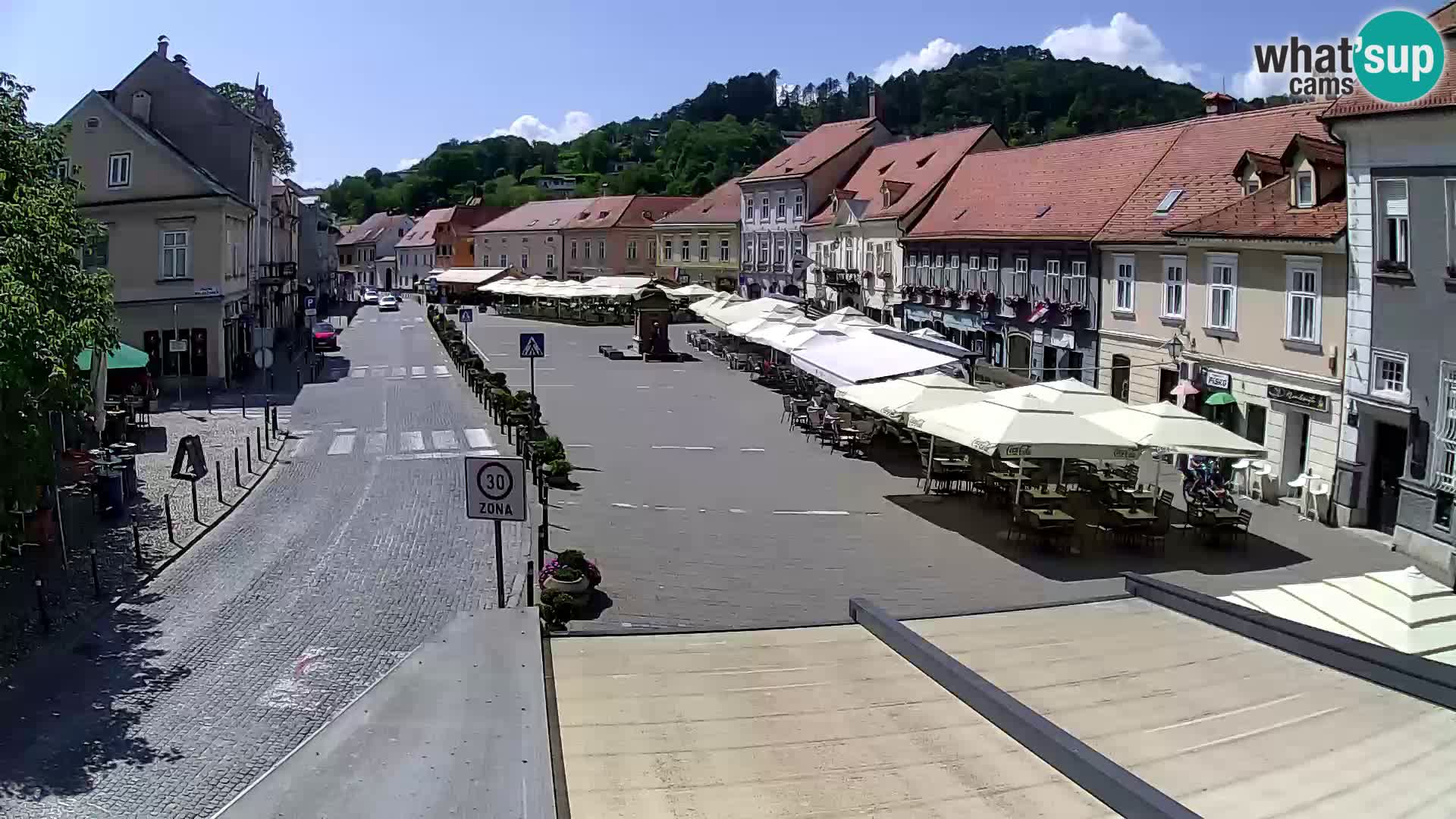 Samobor – Piazza centrale dedicata a re Tomislav