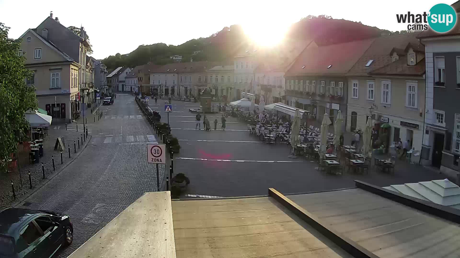 Samobor – Zentralen Platz von König Tomislav gewidmet