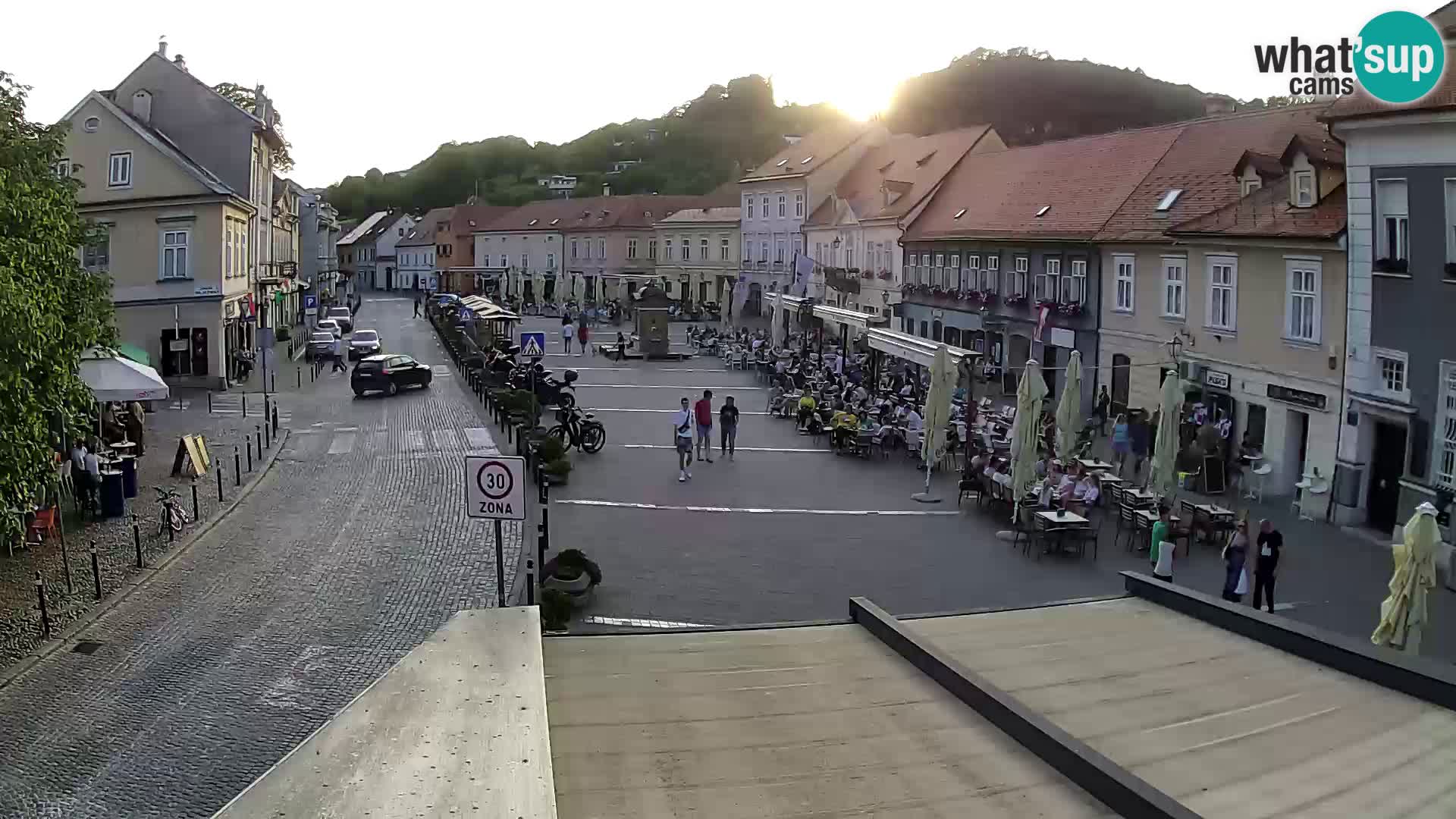 Samobor – Zentralen Platz von König Tomislav gewidmet