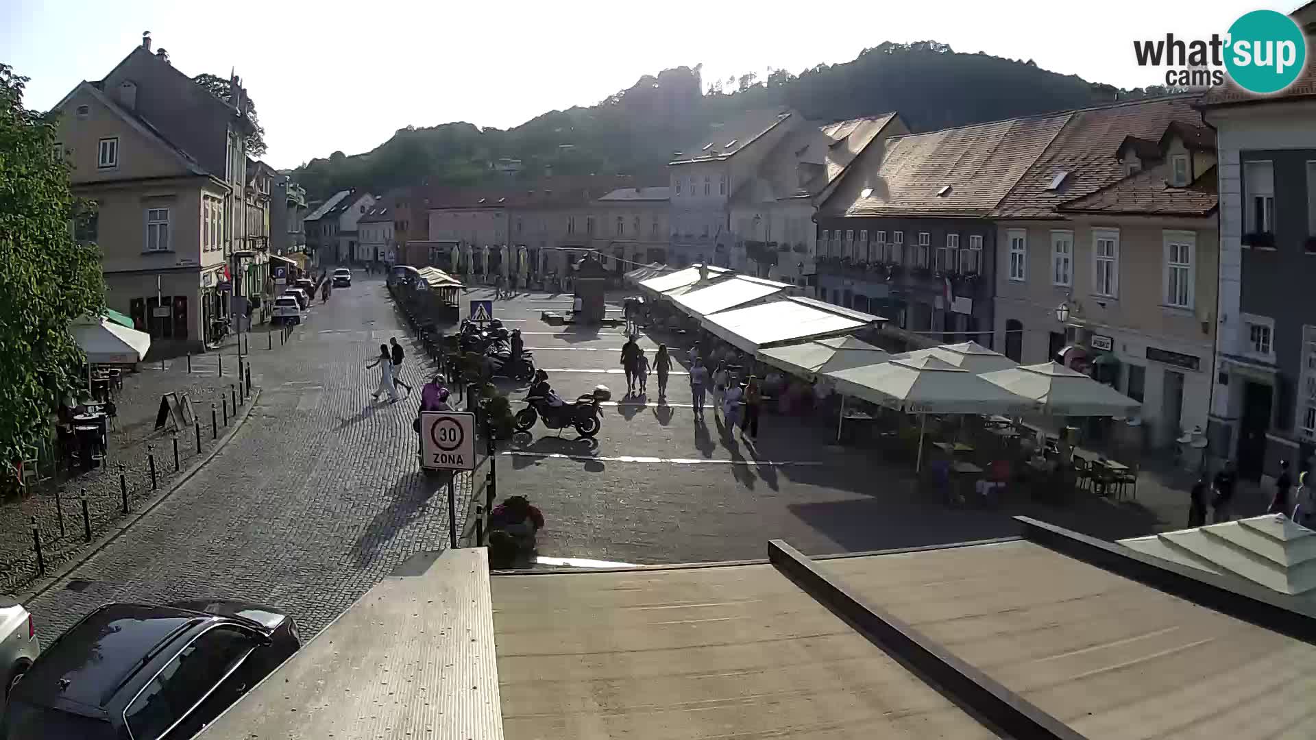 Samobor – Piazza centrale dedicata a re Tomislav