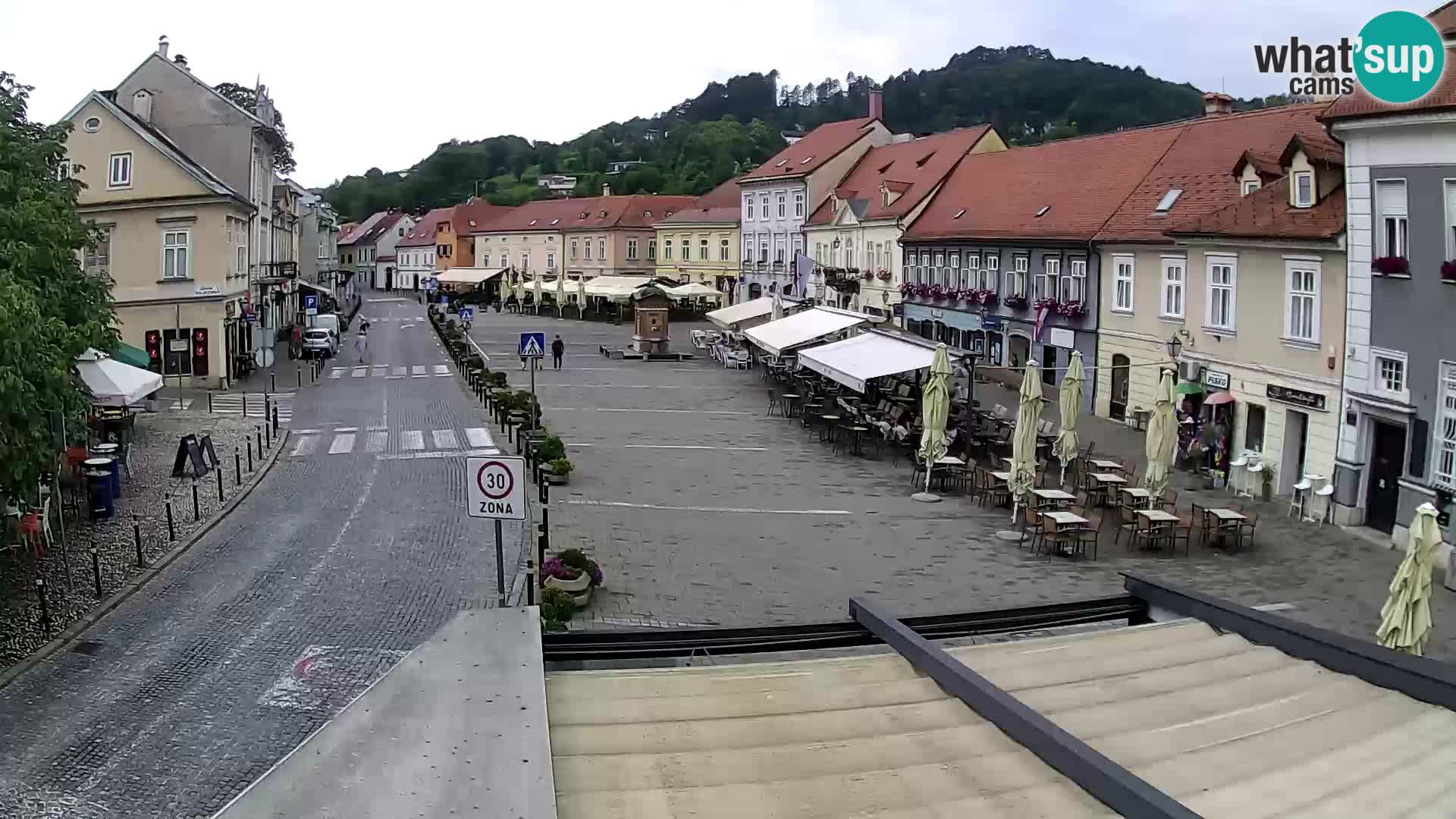 Samobor – Piazza centrale dedicata a re Tomislav