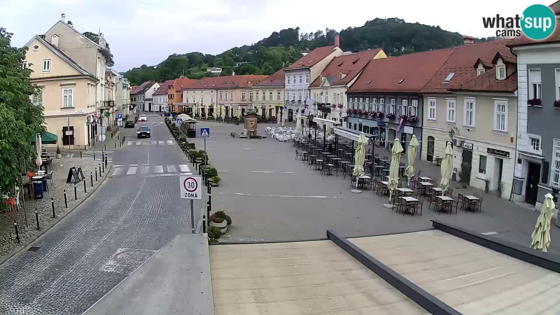 Samobor – Piazza centrale dedicata a re Tomislav