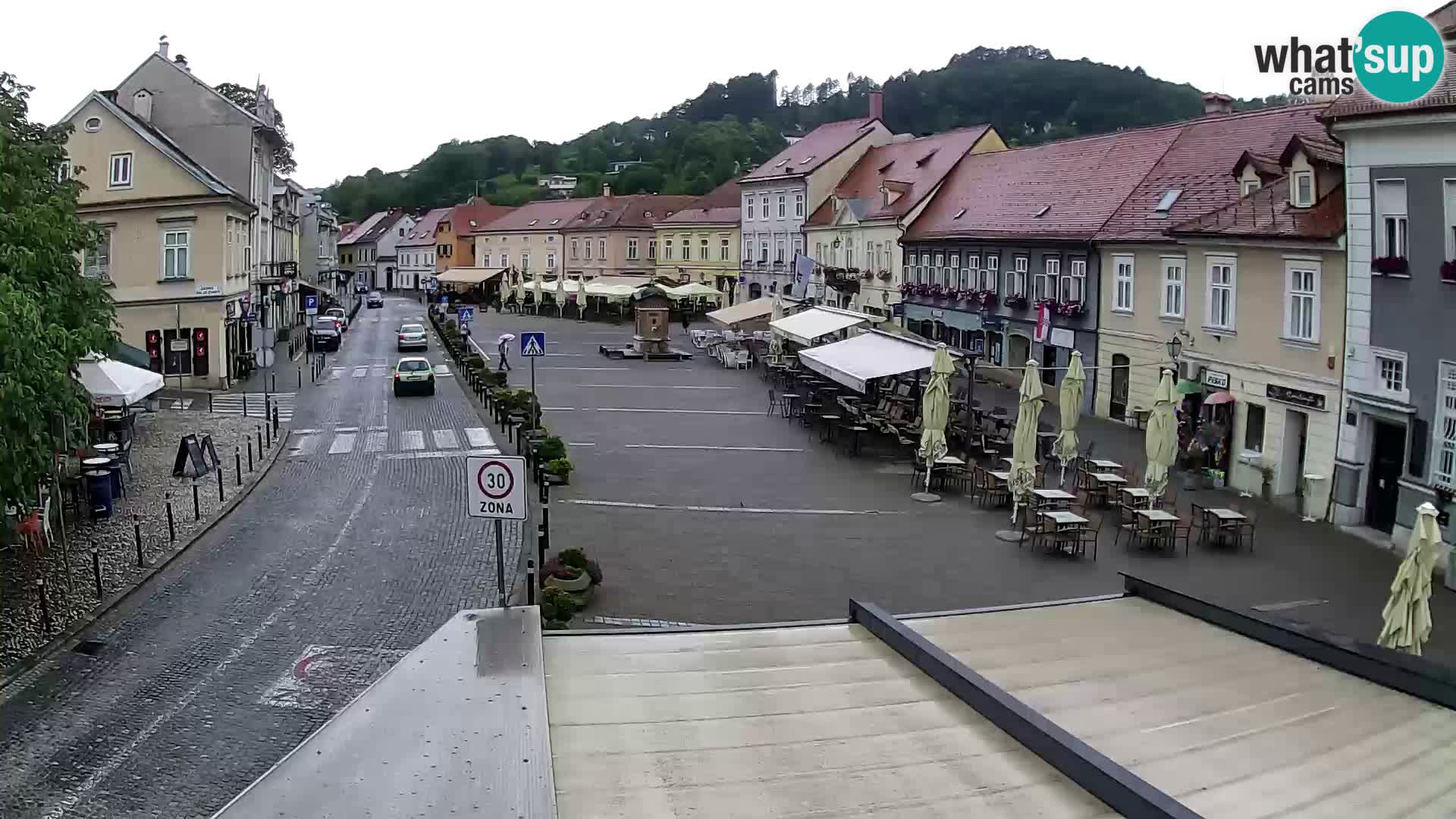 Samobor – Plaza central dedicado al rey Tomislav