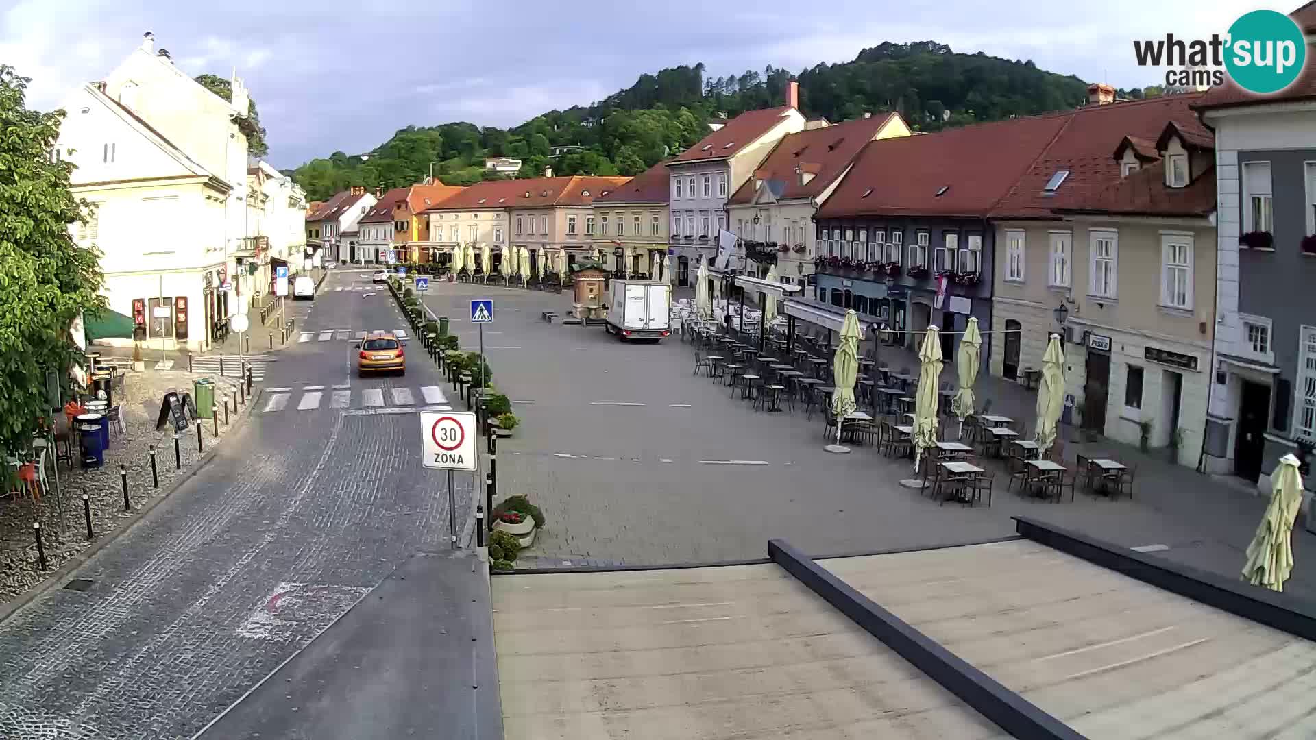 Samobor – Plaza central dedicado al rey Tomislav