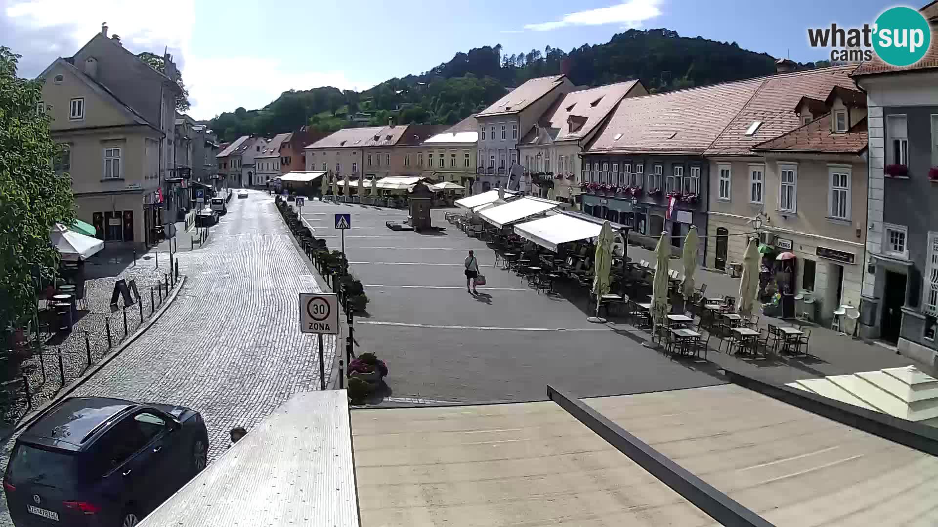 Samobor – Piazza centrale dedicata a re Tomislav