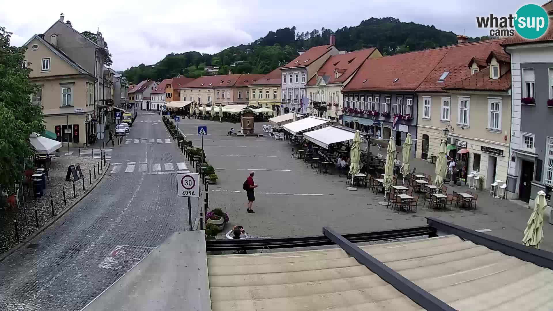 Samobor – Zentralen Platz von König Tomislav gewidmet