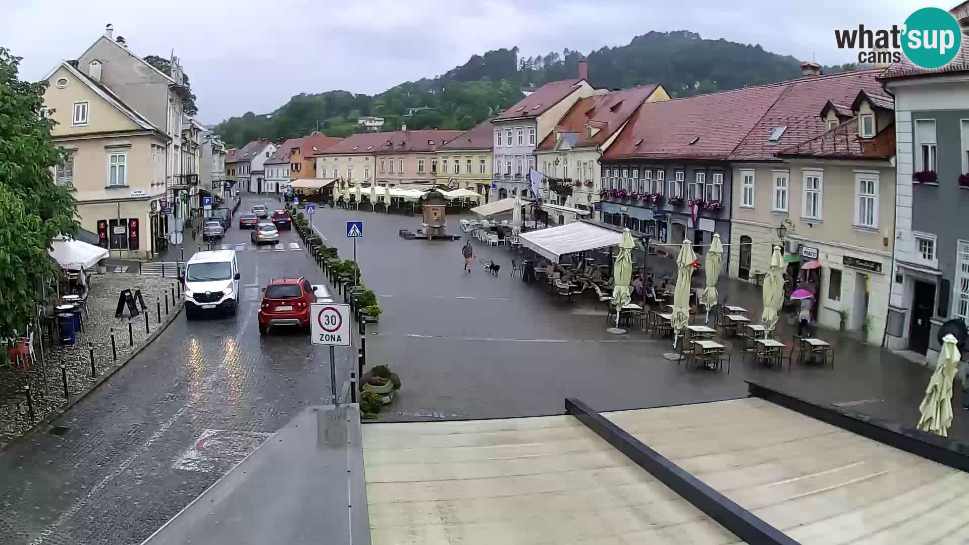 Samobor – Plaza central dedicado al rey Tomislav