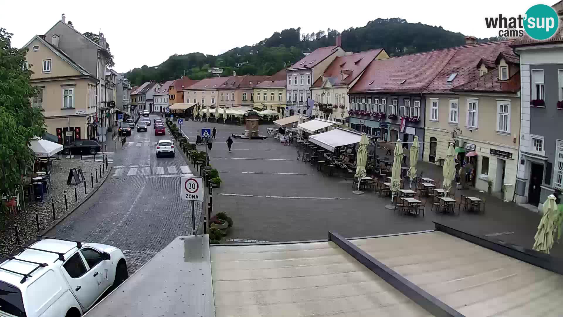 Samobor – Piazza centrale dedicata a re Tomislav