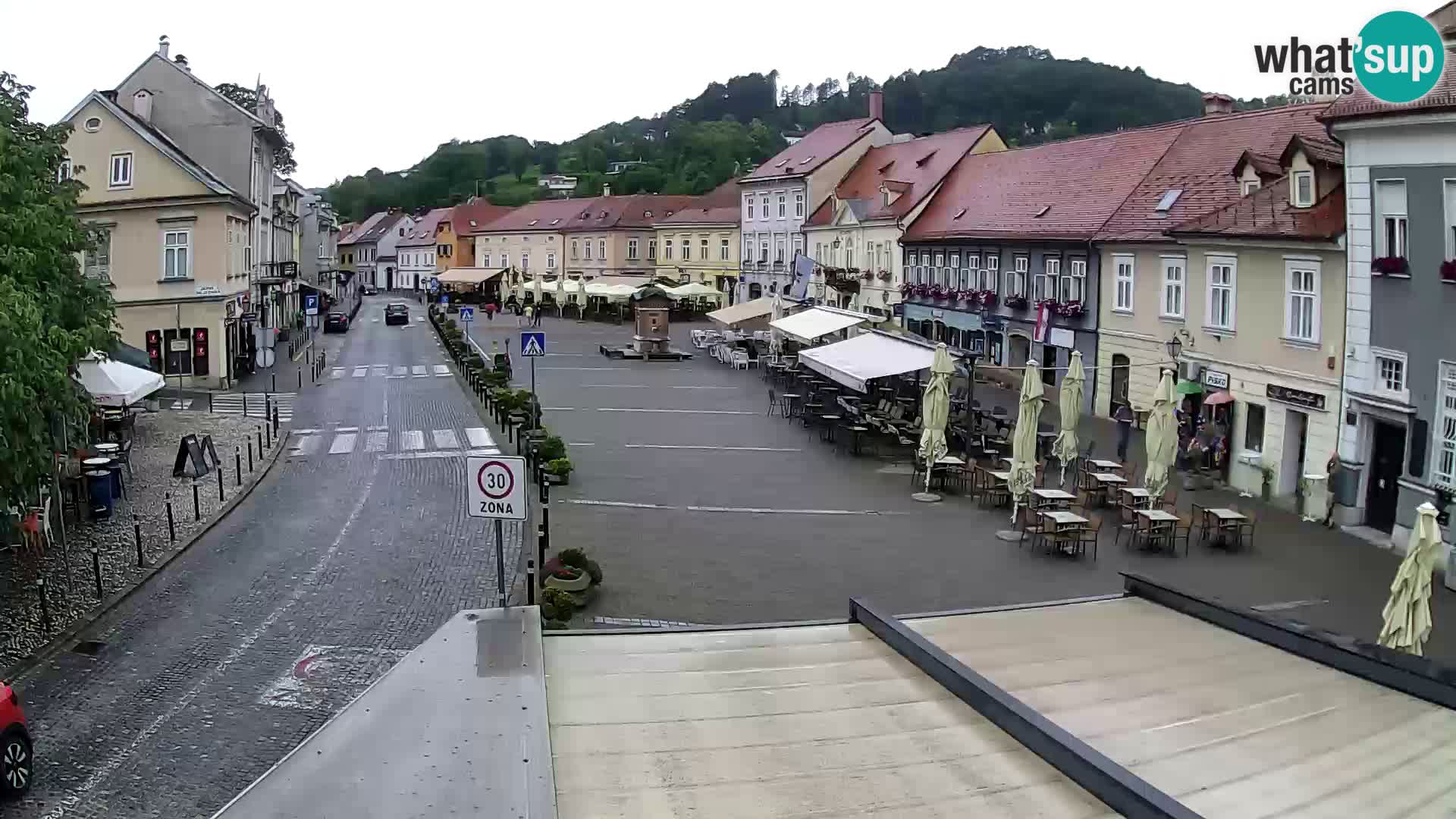 Samobor – Piazza centrale dedicata a re Tomislav