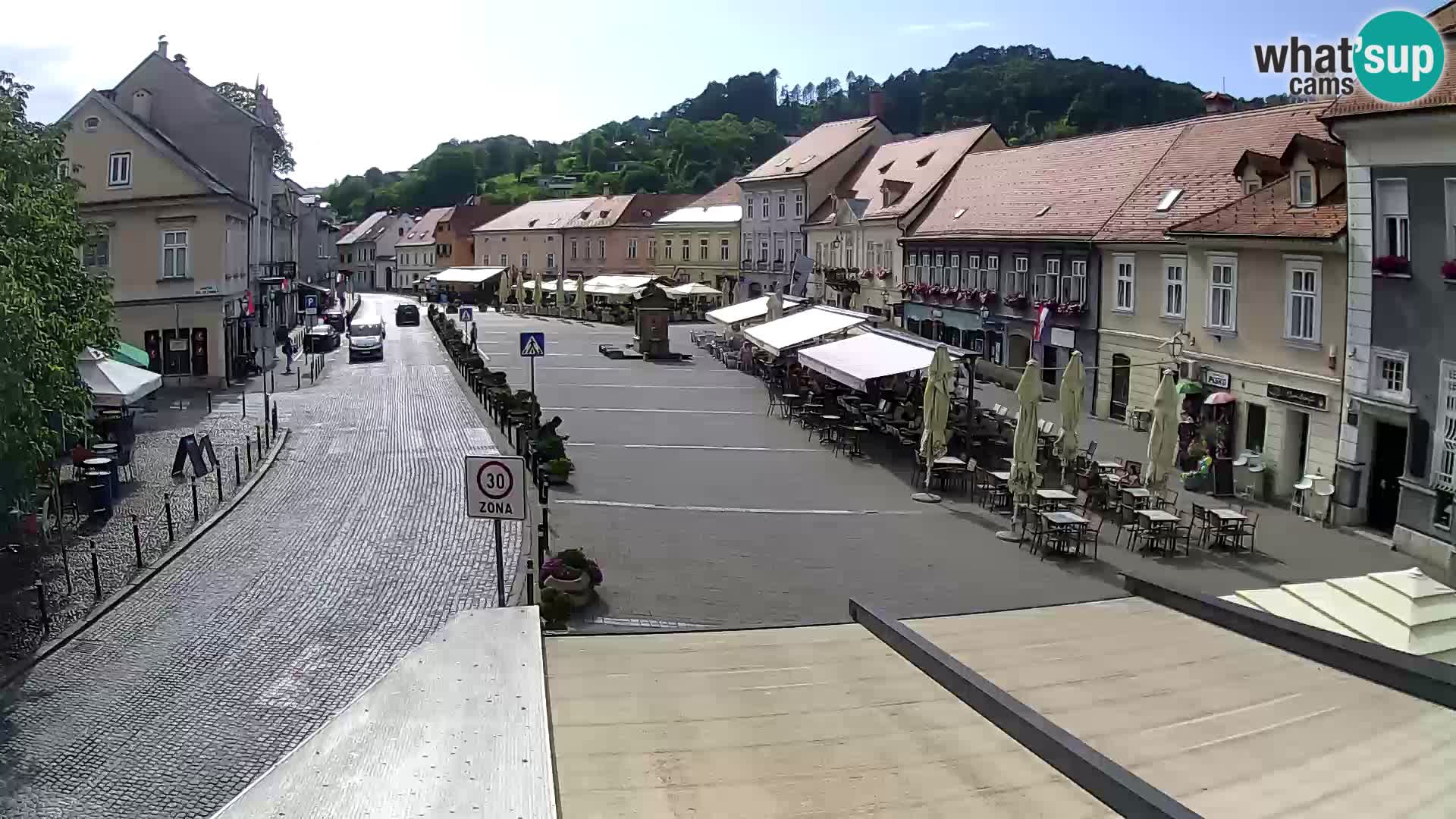 Samobor – Piazza centrale dedicata a re Tomislav