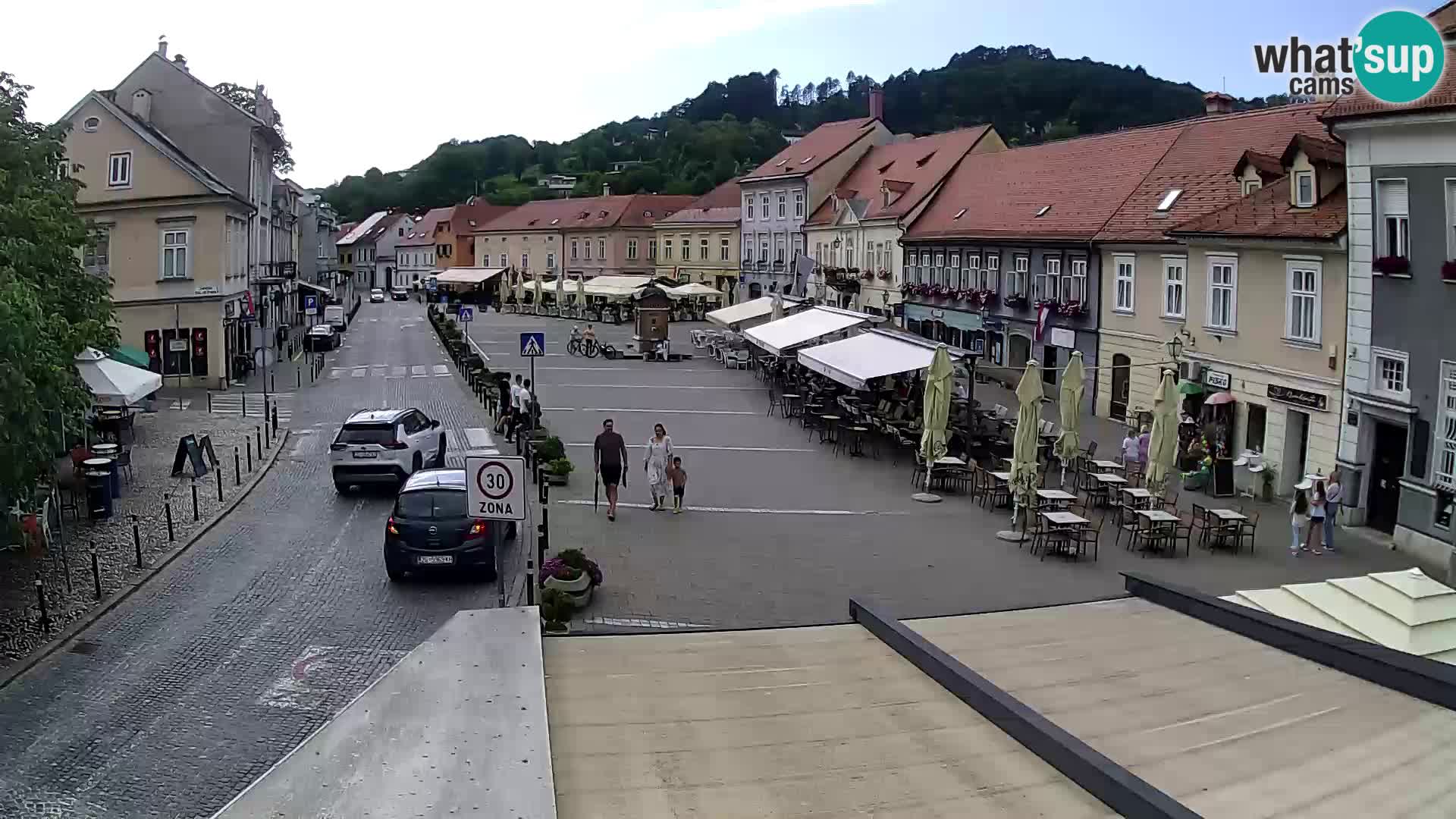Samobor – Plaza central dedicado al rey Tomislav