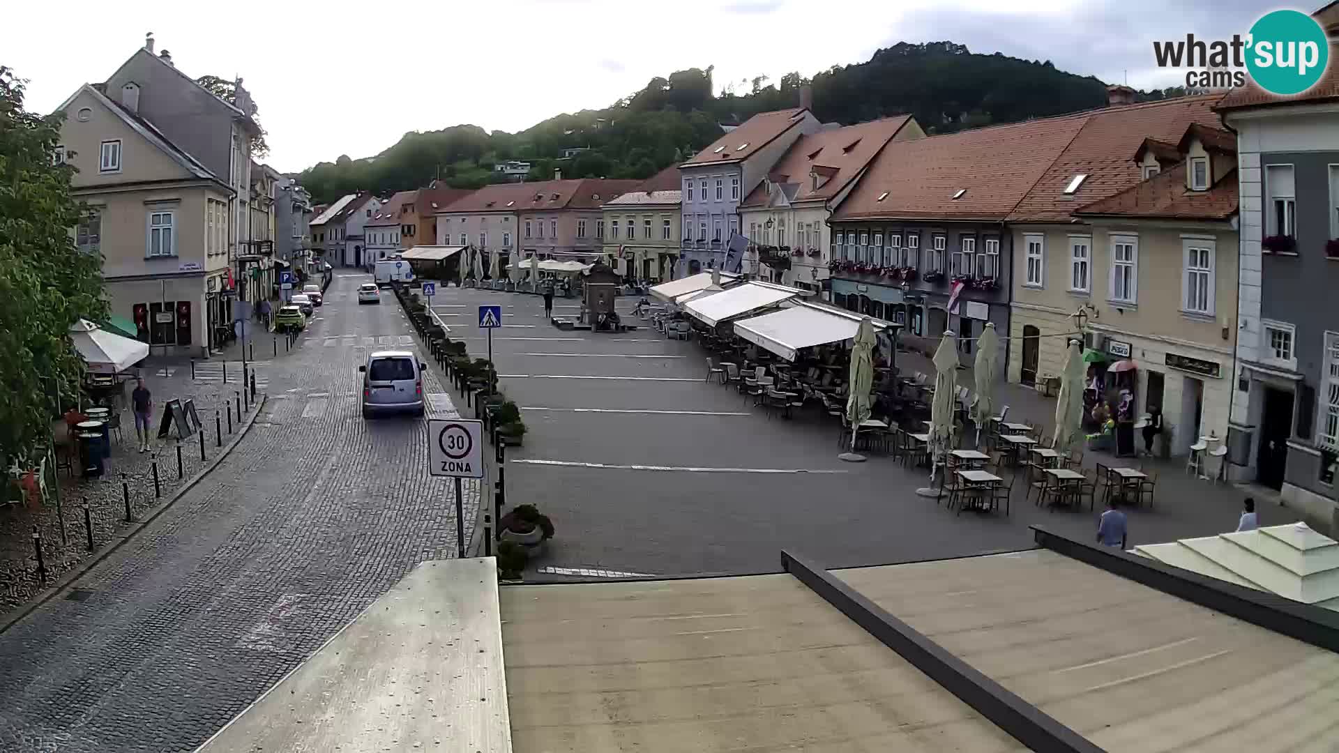 Samobor – Plaza central dedicado al rey Tomislav