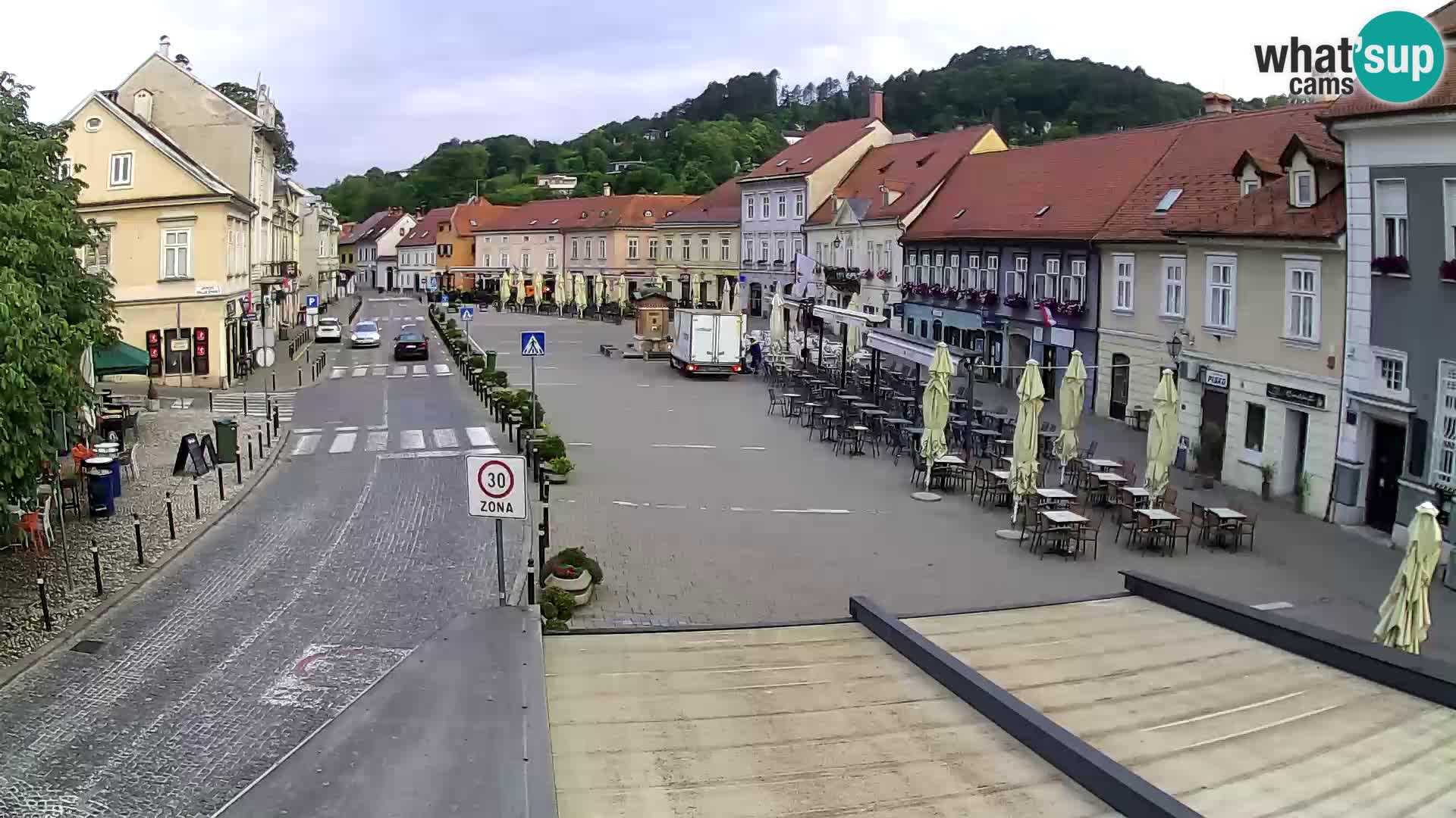 Samobor – Plaza central dedicado al rey Tomislav