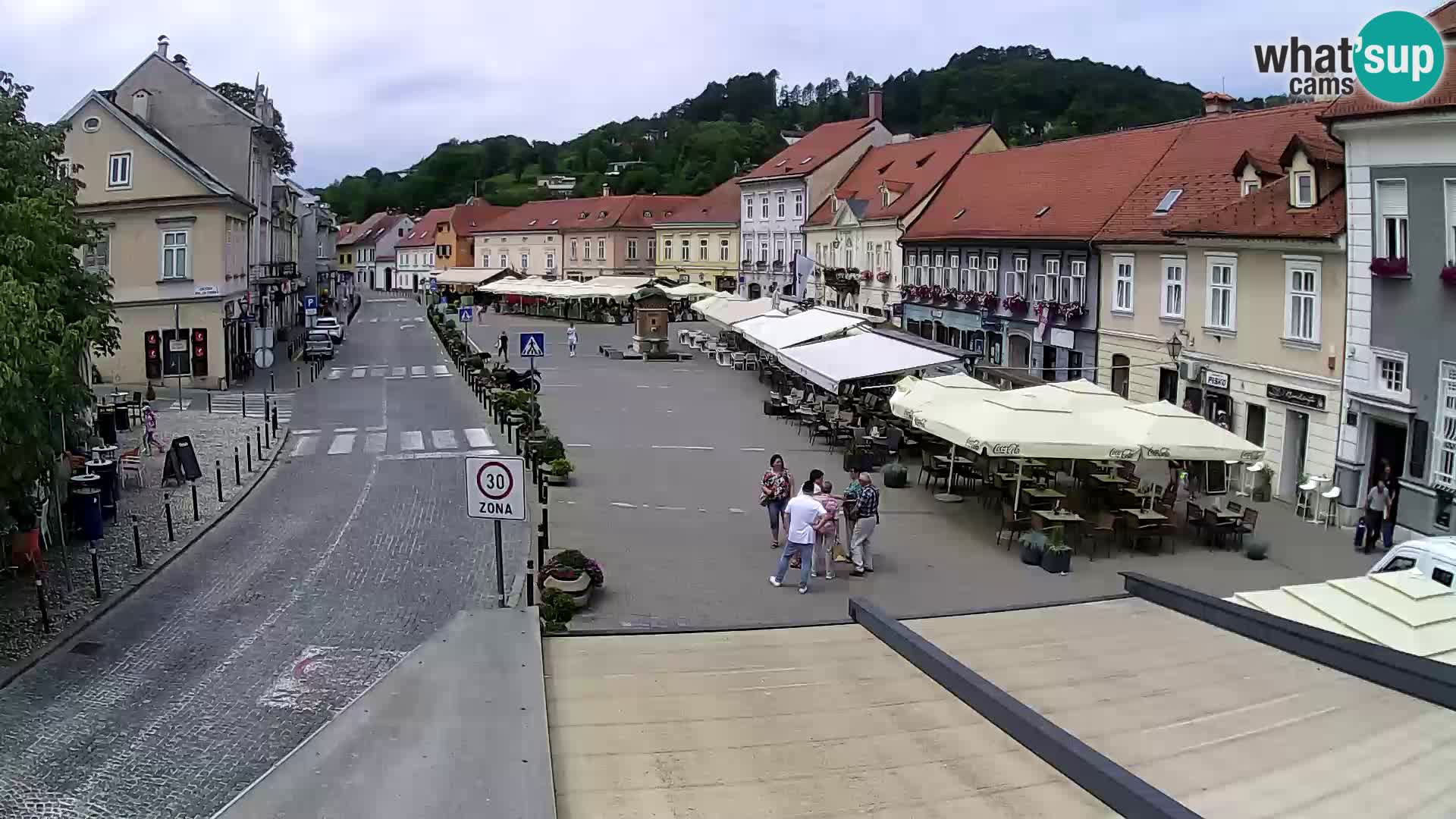Samobor – Main square dedicated to King Tomislav