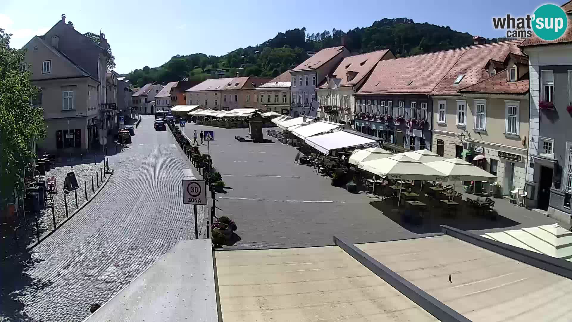 Samobor – Piazza centrale dedicata a re Tomislav