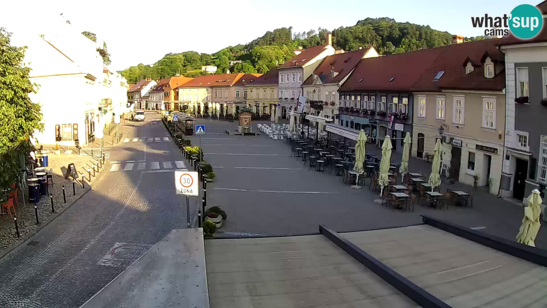 Samobor – Piazza centrale dedicata a re Tomislav