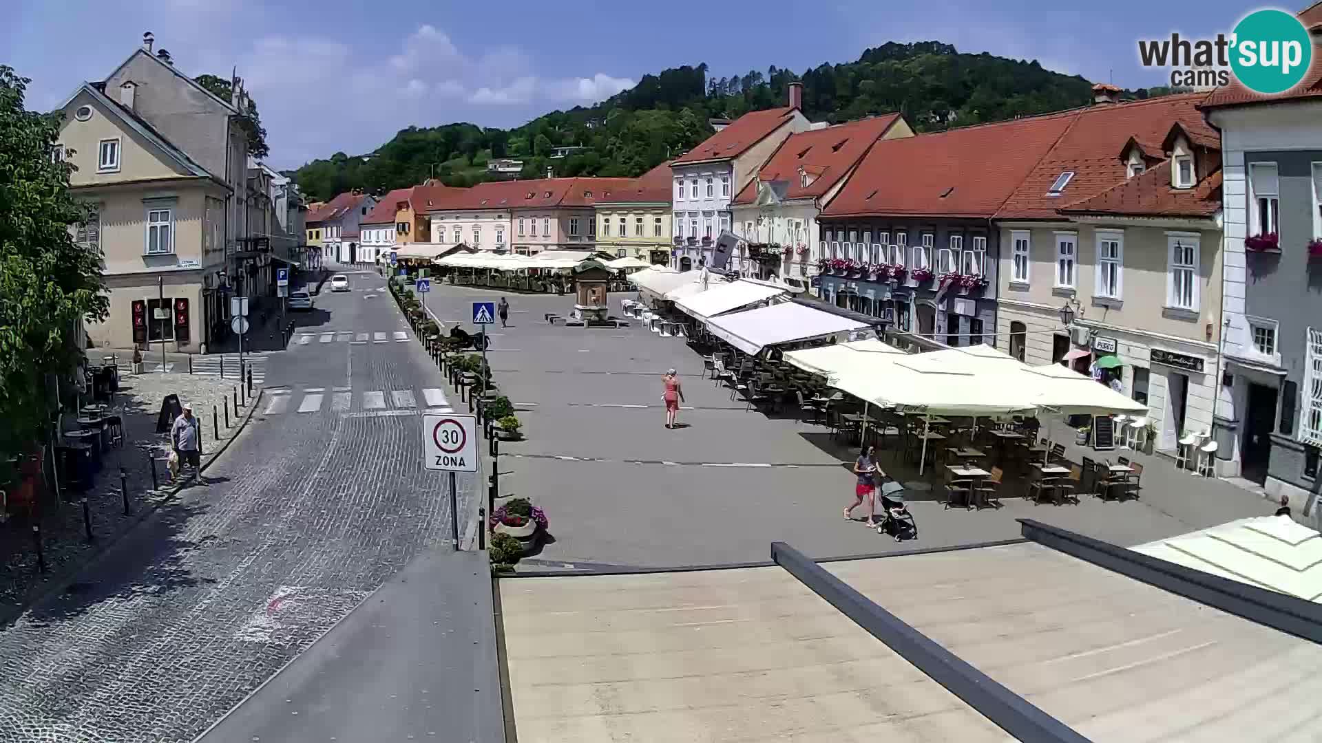 Samobor – Main square dedicated to King Tomislav